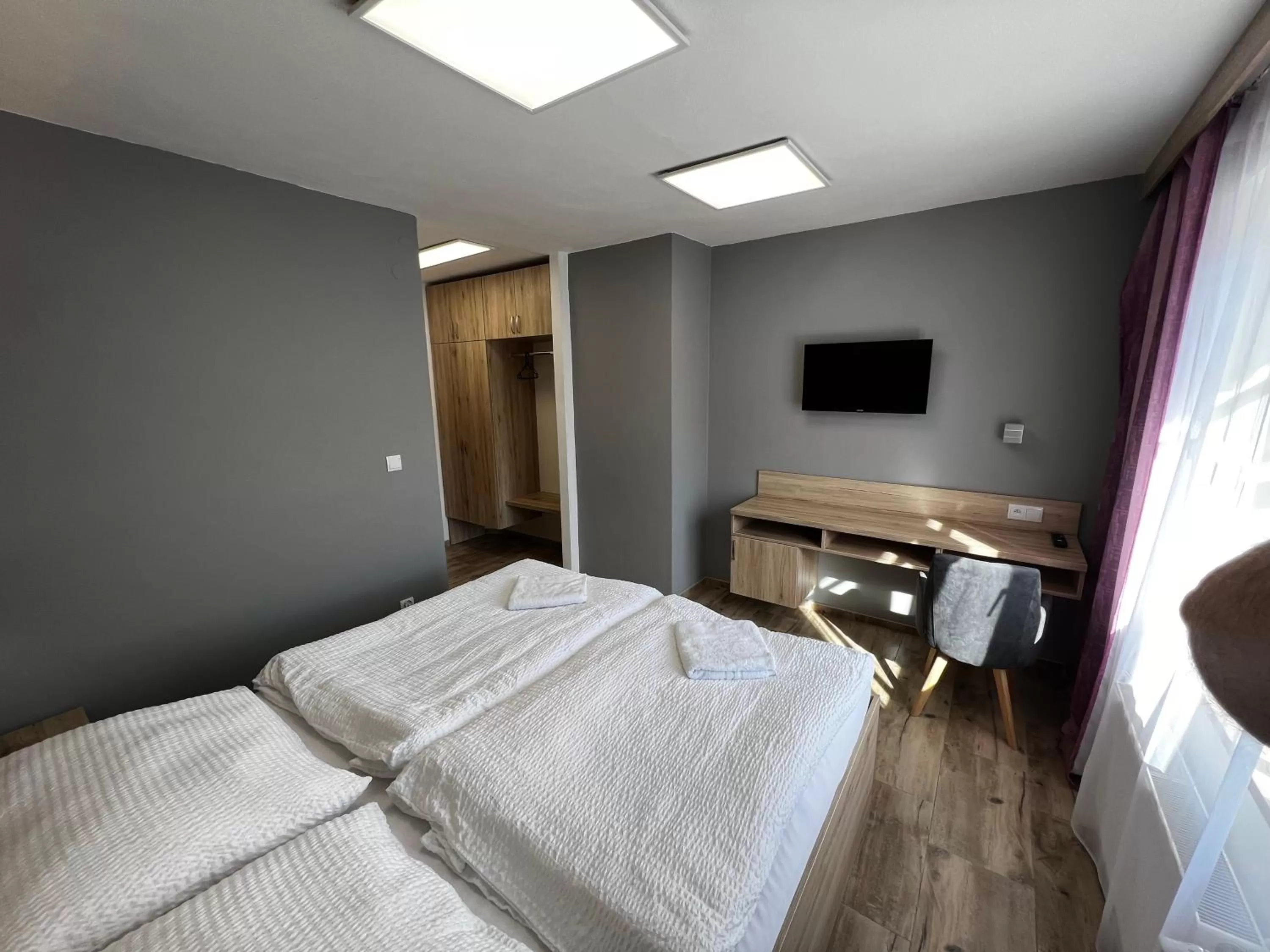 Bed in Hotel U Kociana