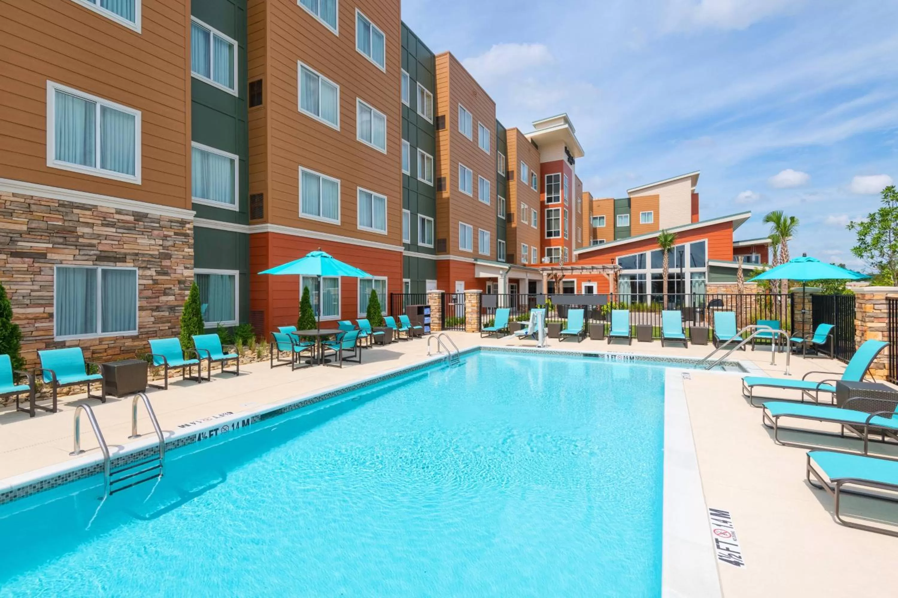 Swimming pool in Residence Inn by Marriott Spartanburg Westgate