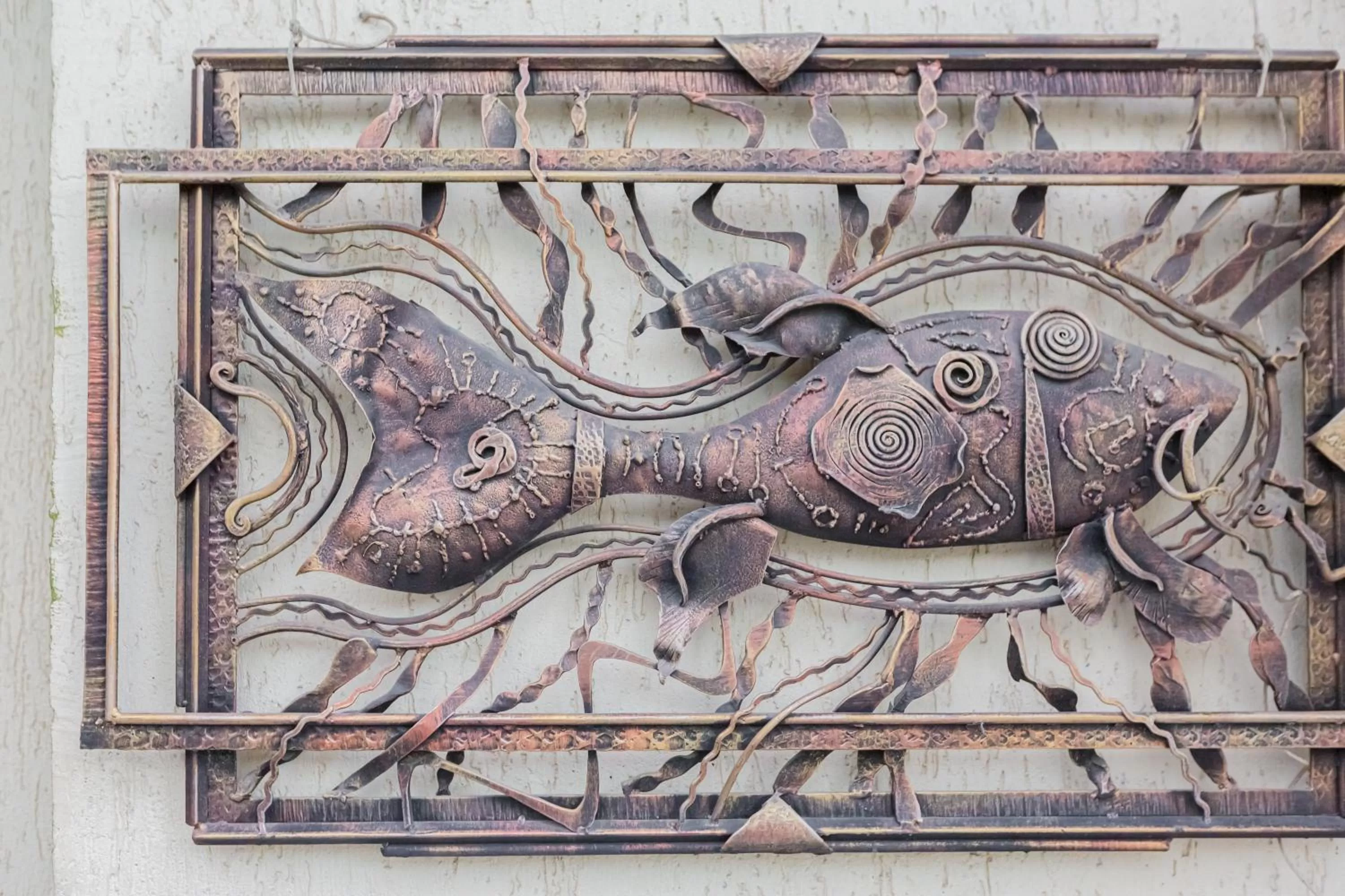 Decorative detail in Staryi Krakiv