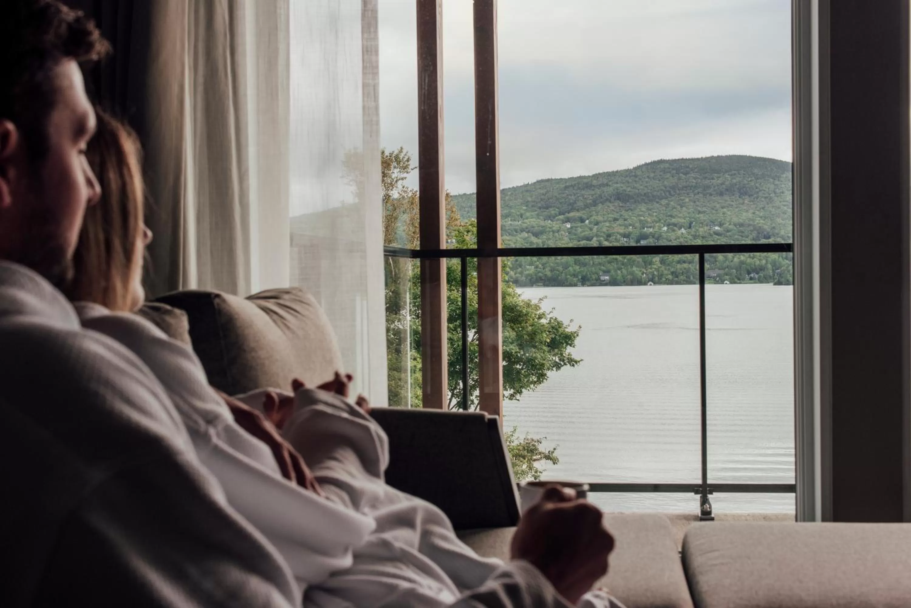 Lake view in Entourage sur-le-Lac