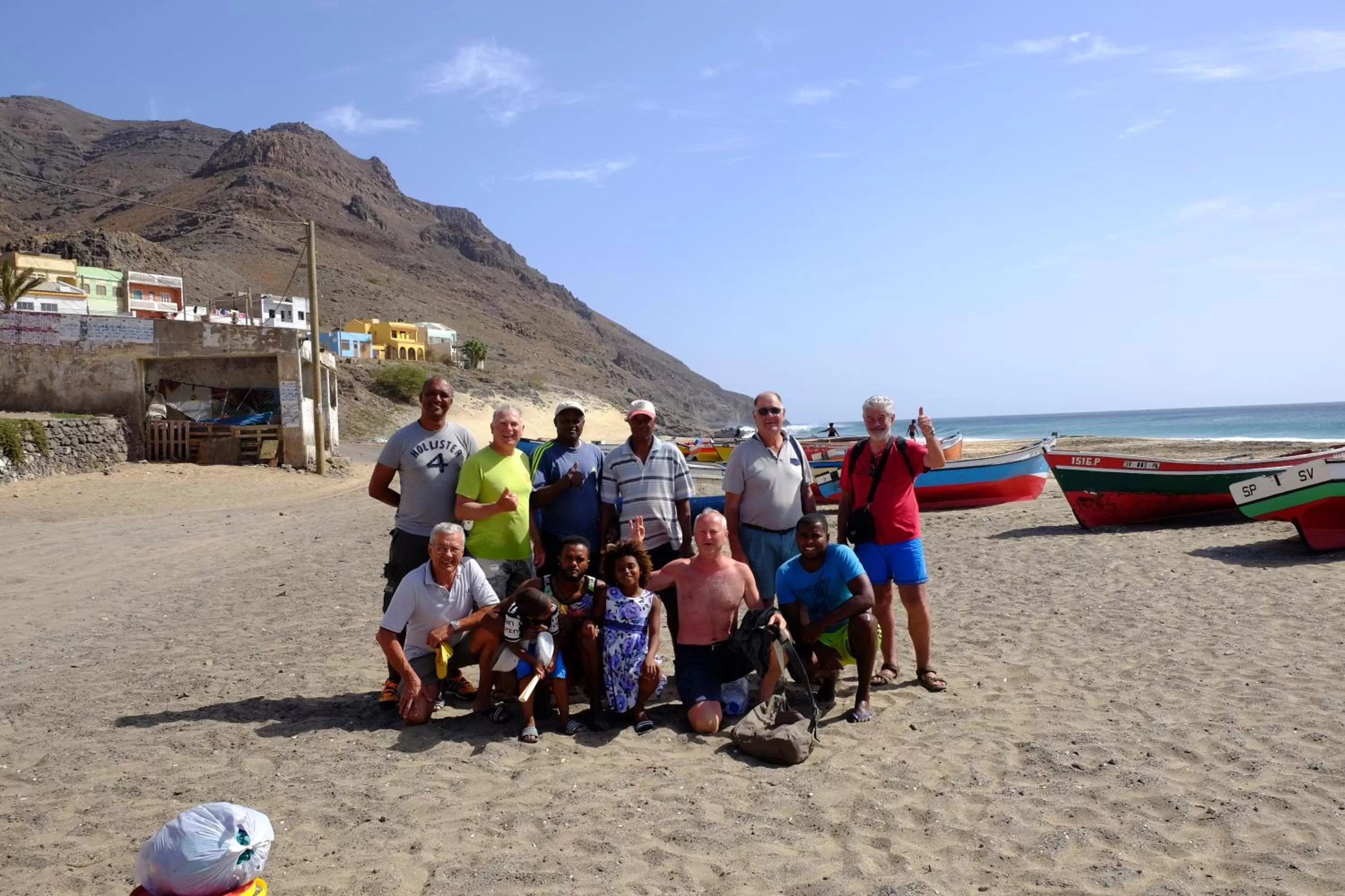 group of guests in Casa Comba