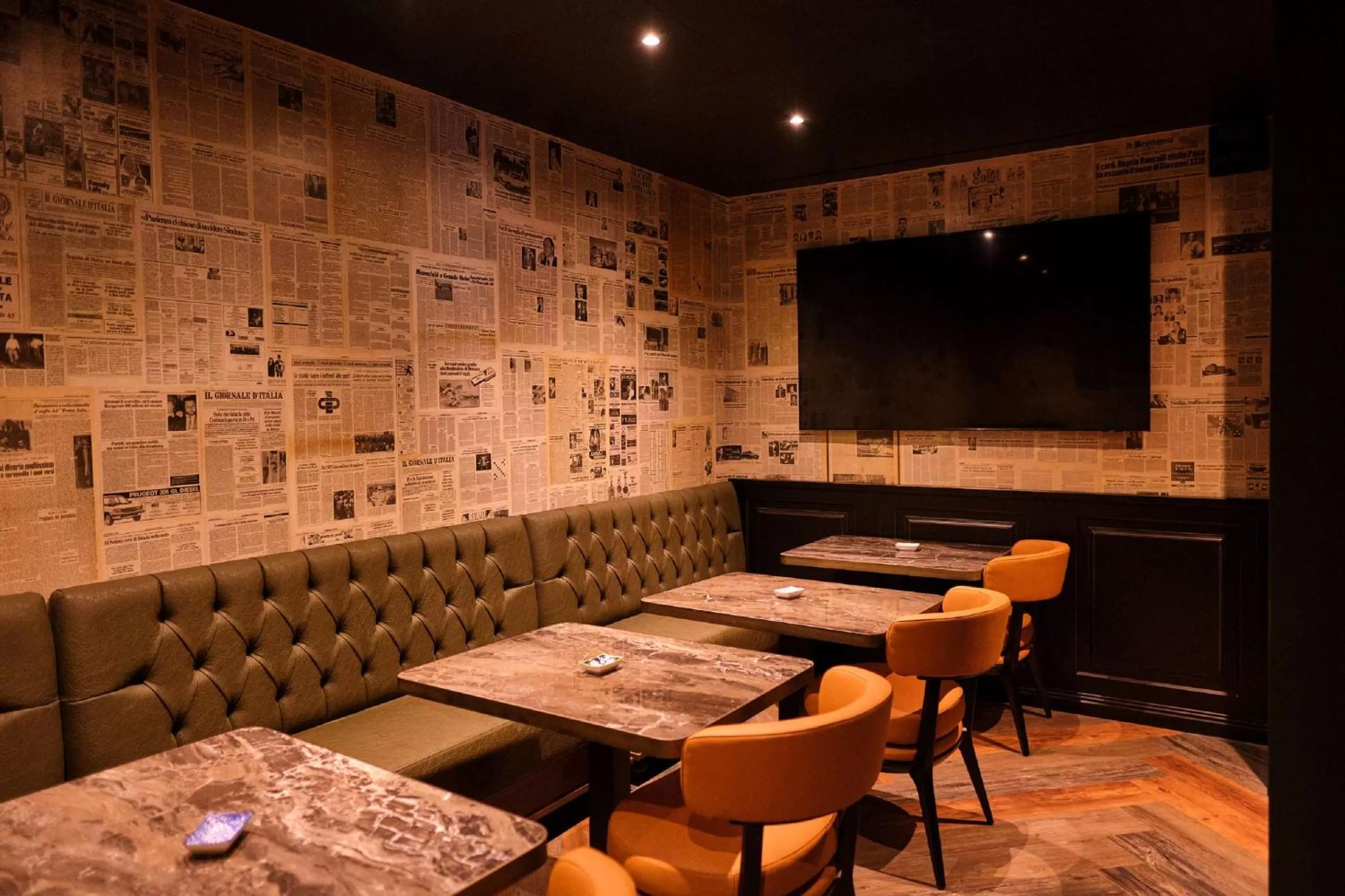 Communal lounge/ TV room in Best Western Hotel Tre Torri