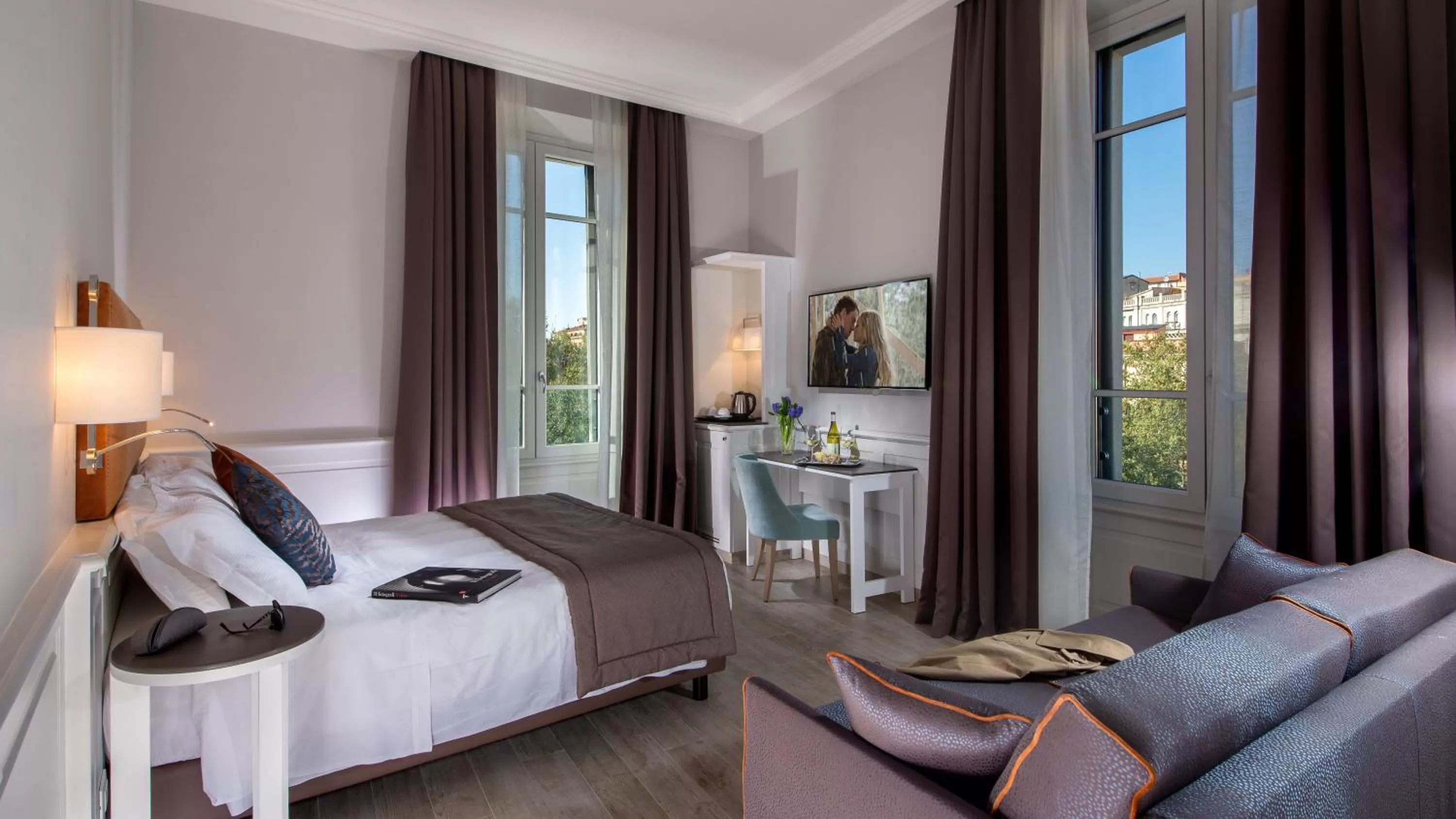 Bed in Princeps Boutique Hotel