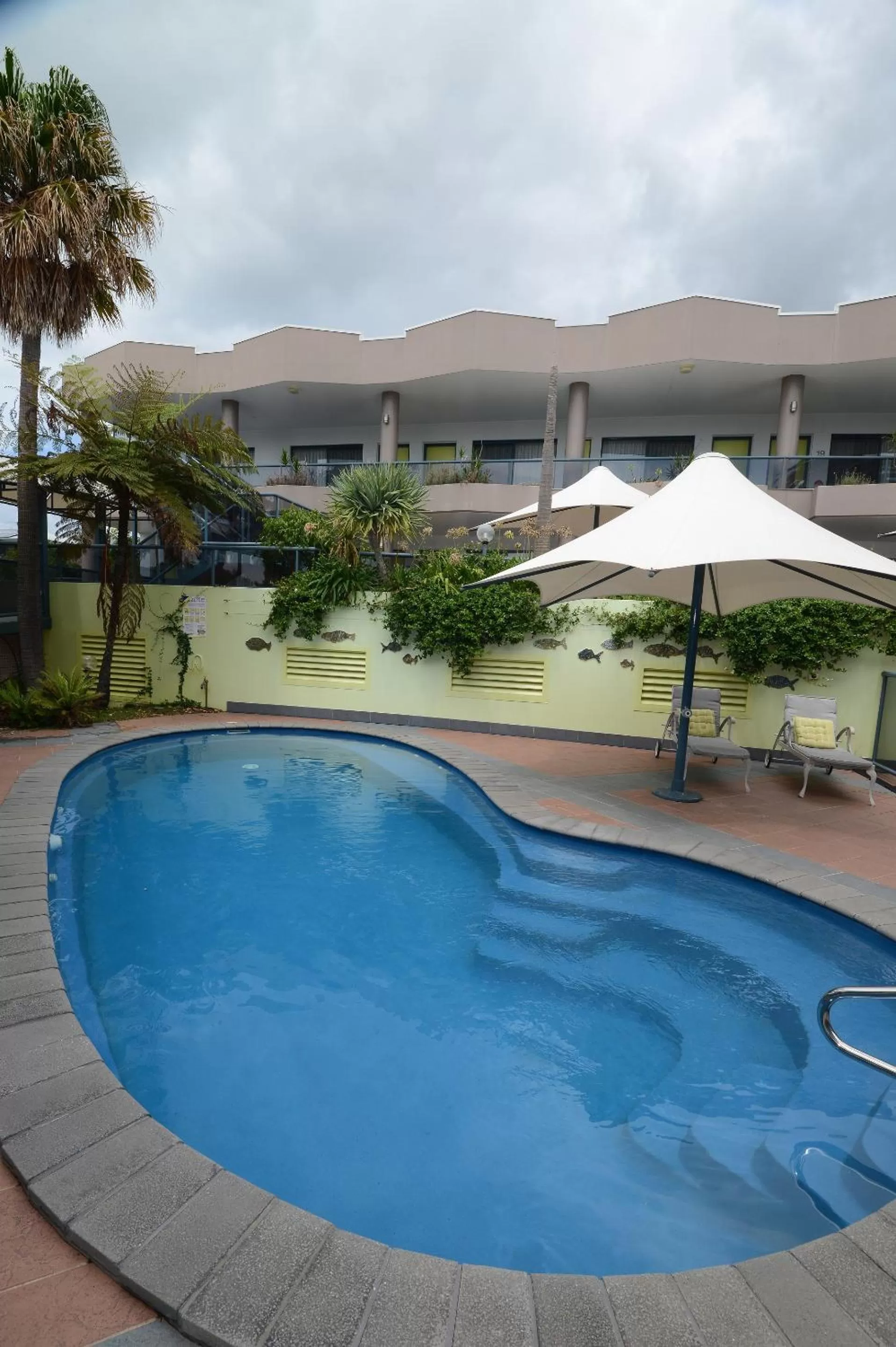 Swimming pool in Rockpool Motor Inn