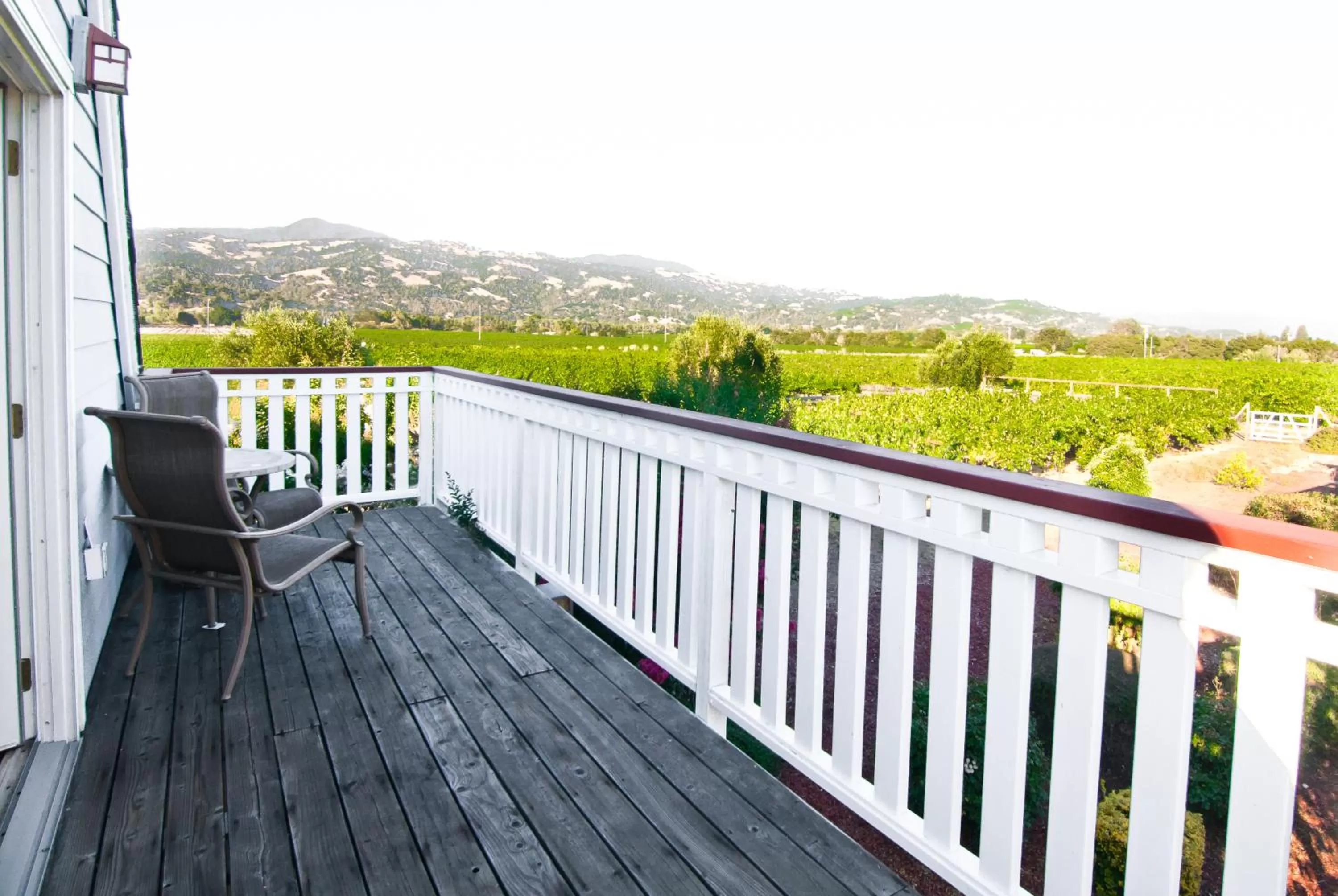 Balcony/Terrace in Geyserville Inn