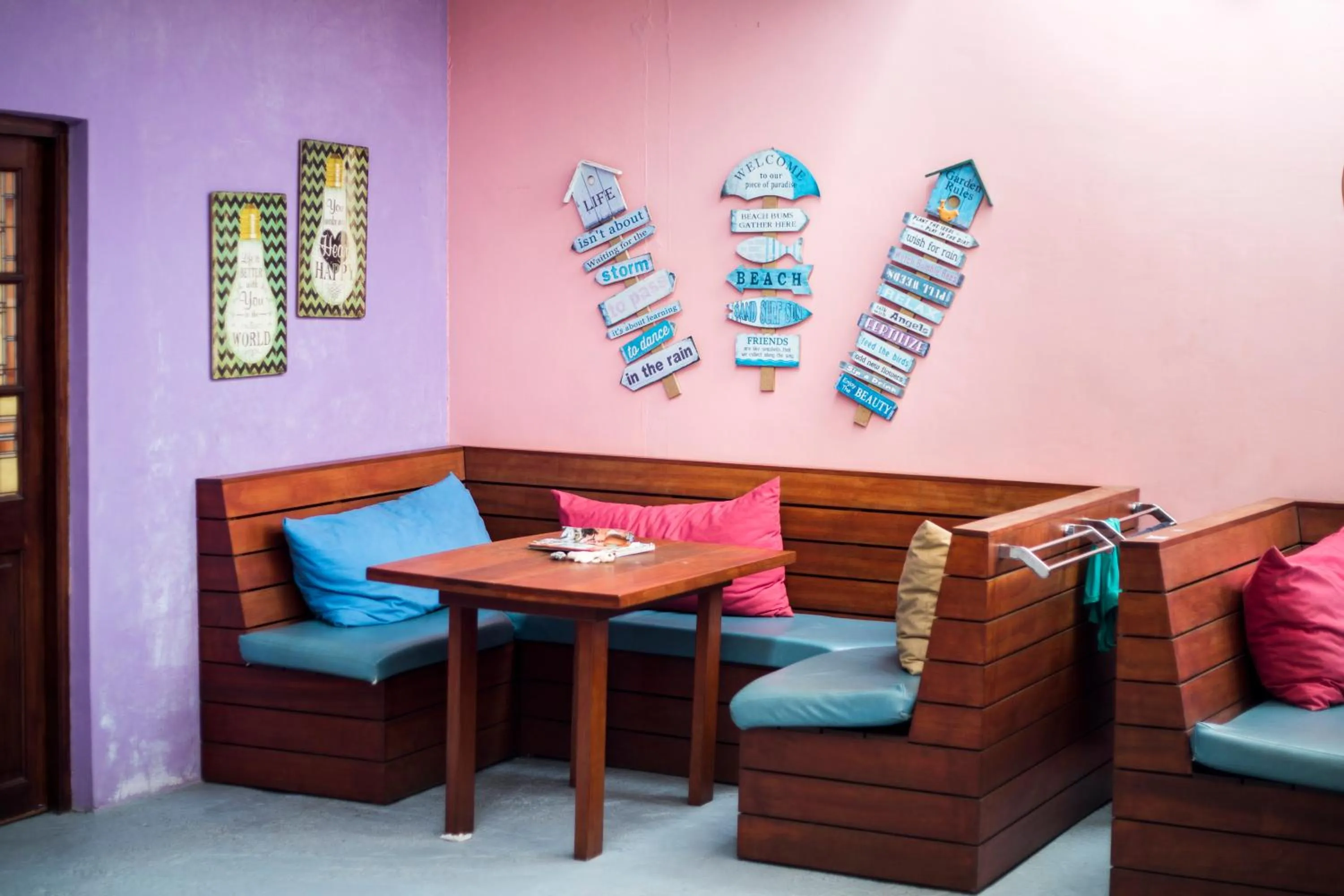 Balcony/Terrace in The Ritz Hostel