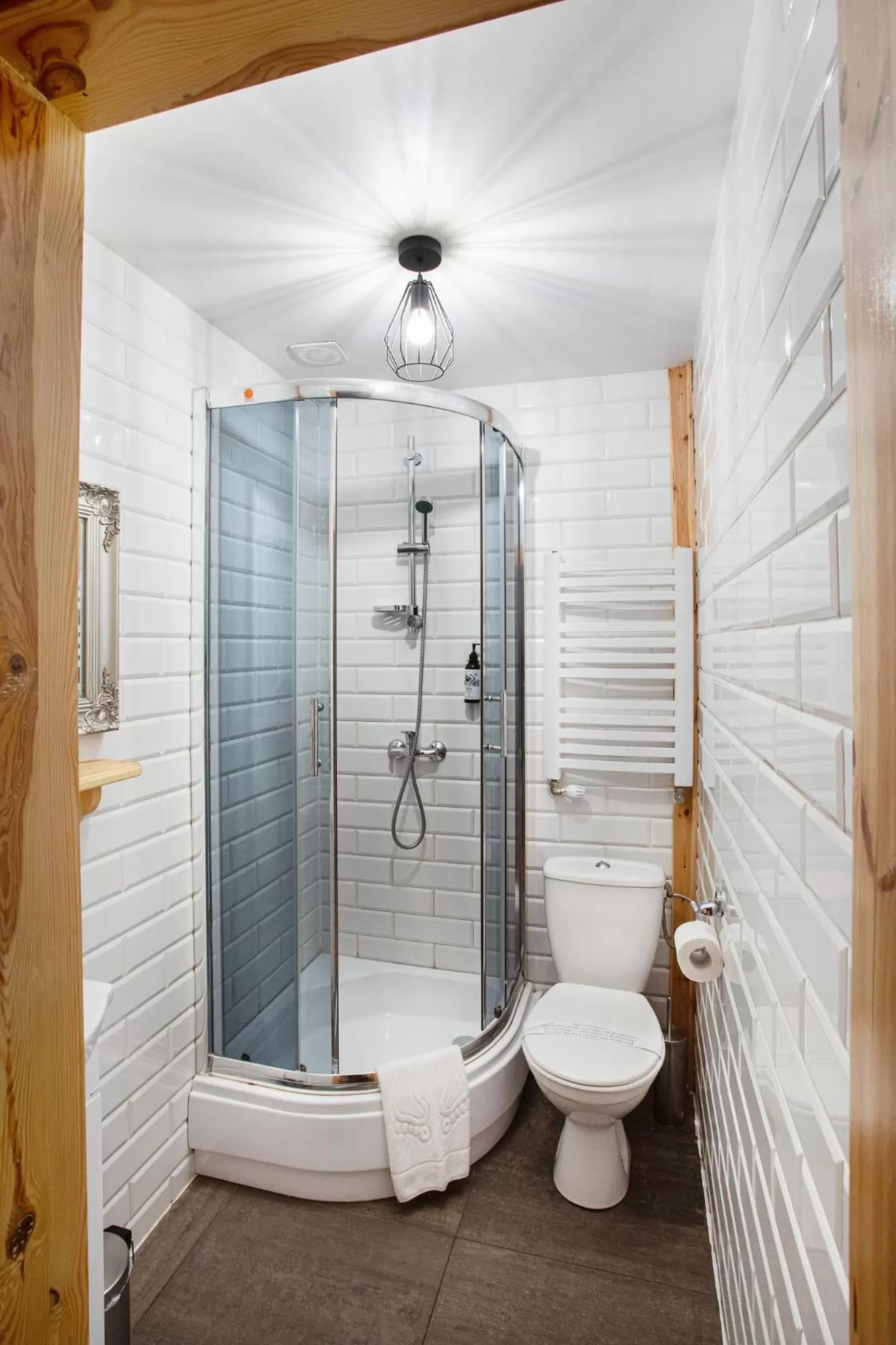 Shower in Skansen Bicz Resort