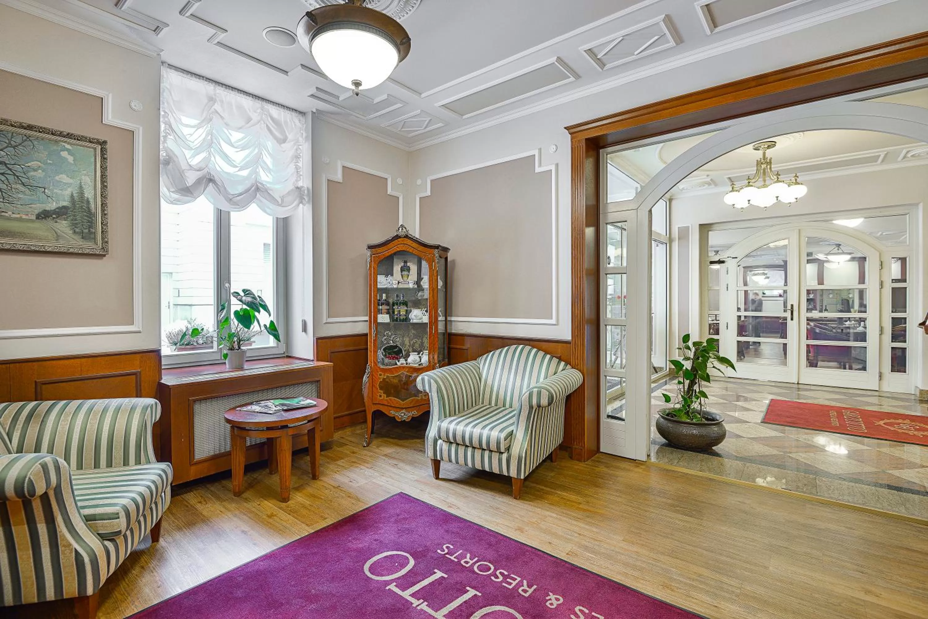 Lobby or reception in Residence Romanza