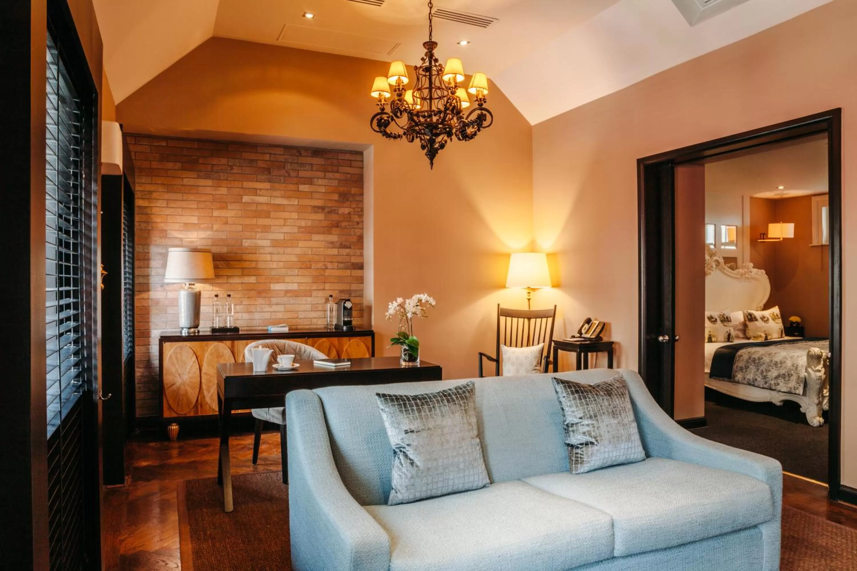 Living room in 11 Cadogan Gardens and The Apartments by Iconic Luxury Hotels