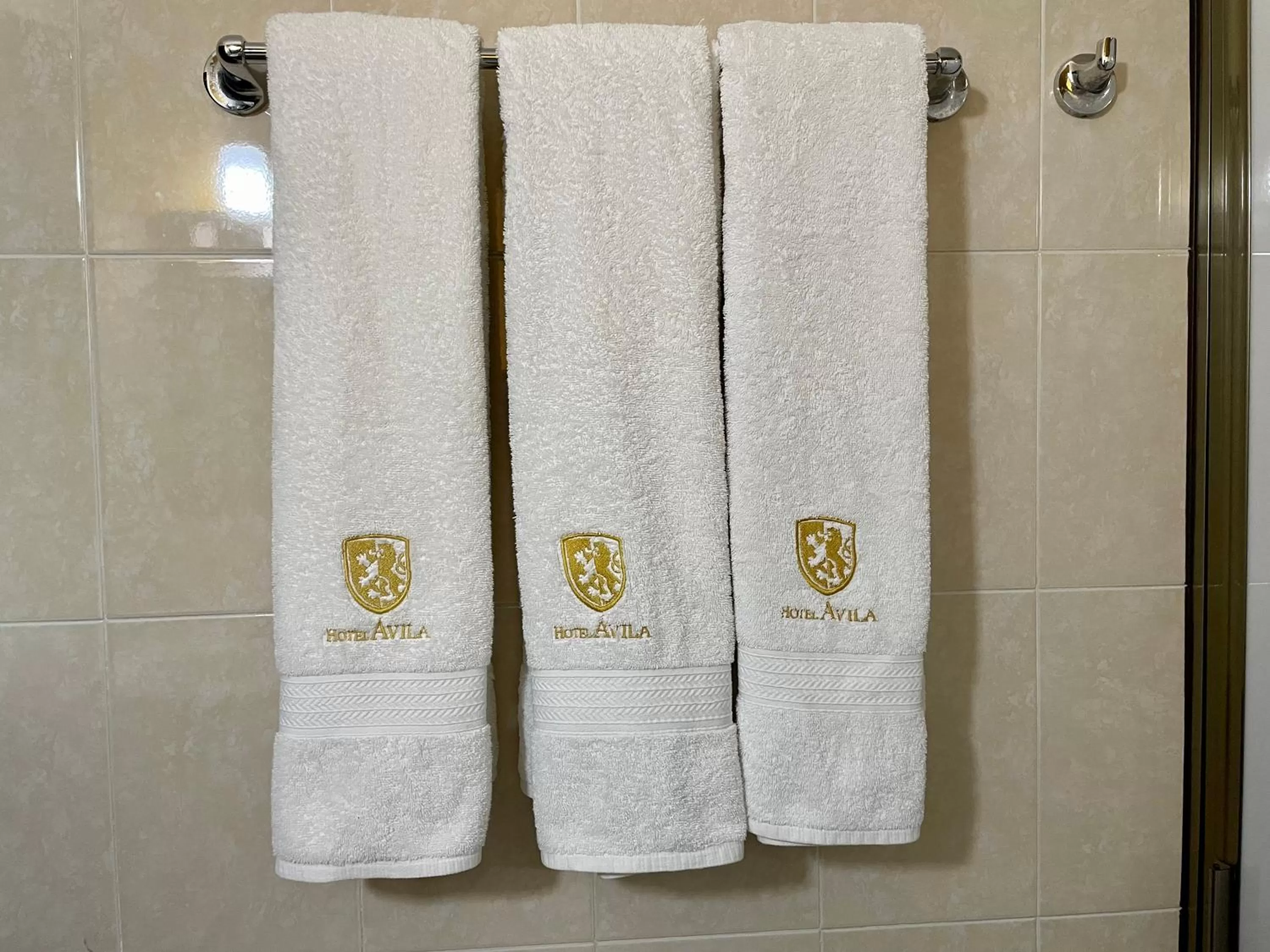 towels in Hotel Avila