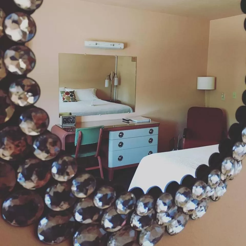 Bed in Holiday Music Motel