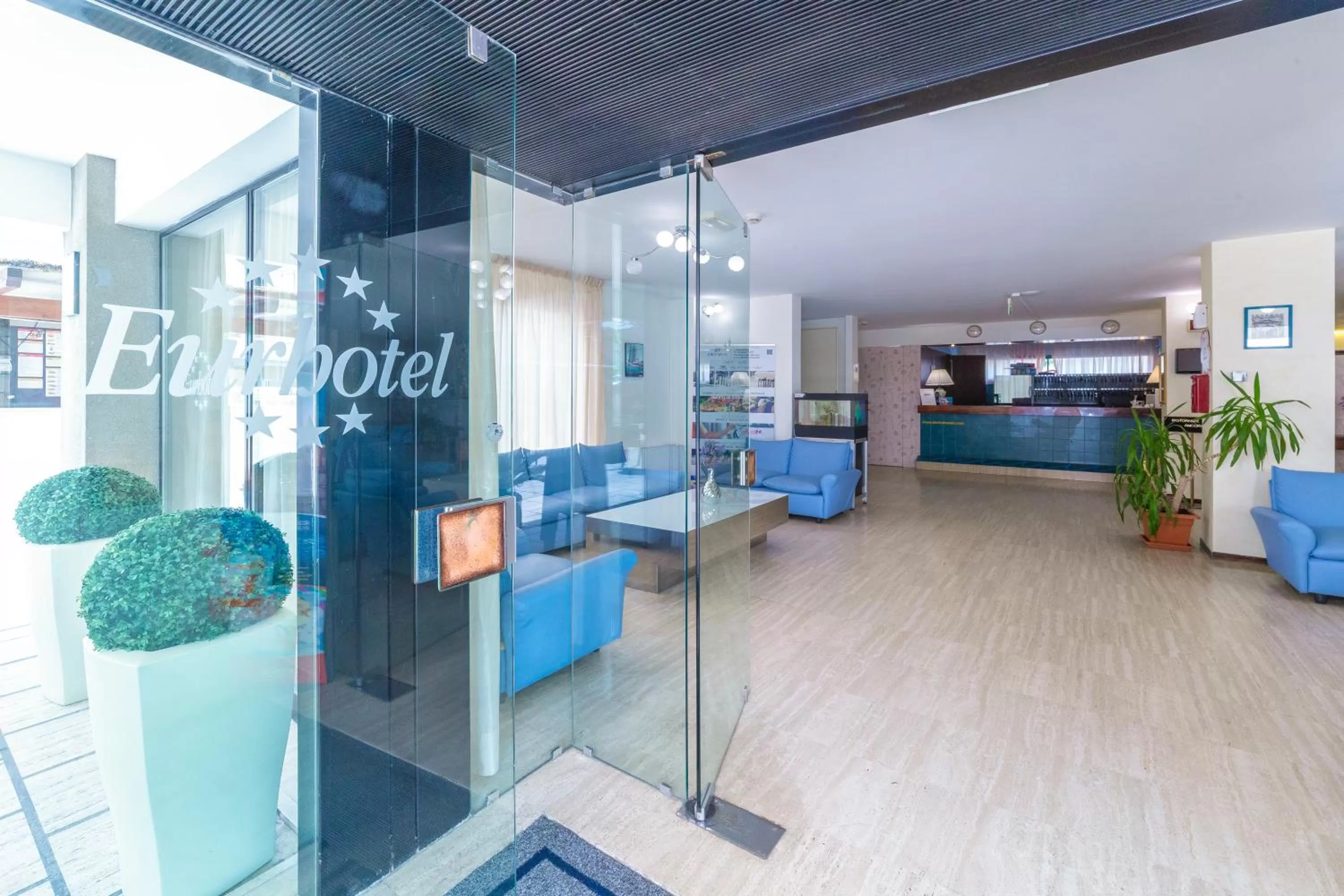 Lobby or reception in Eurhotel