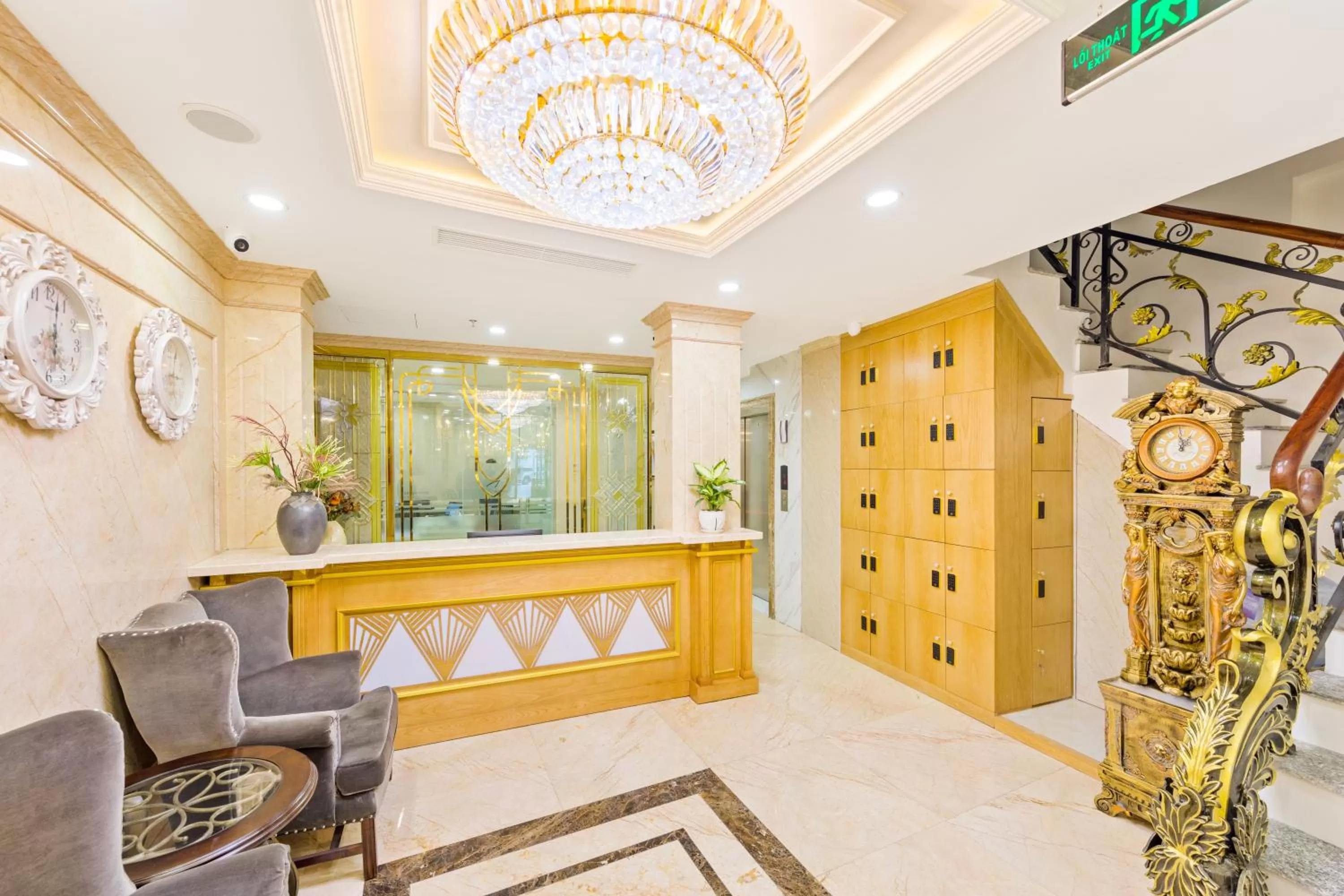 Seating area in Affa Boutique Hotel