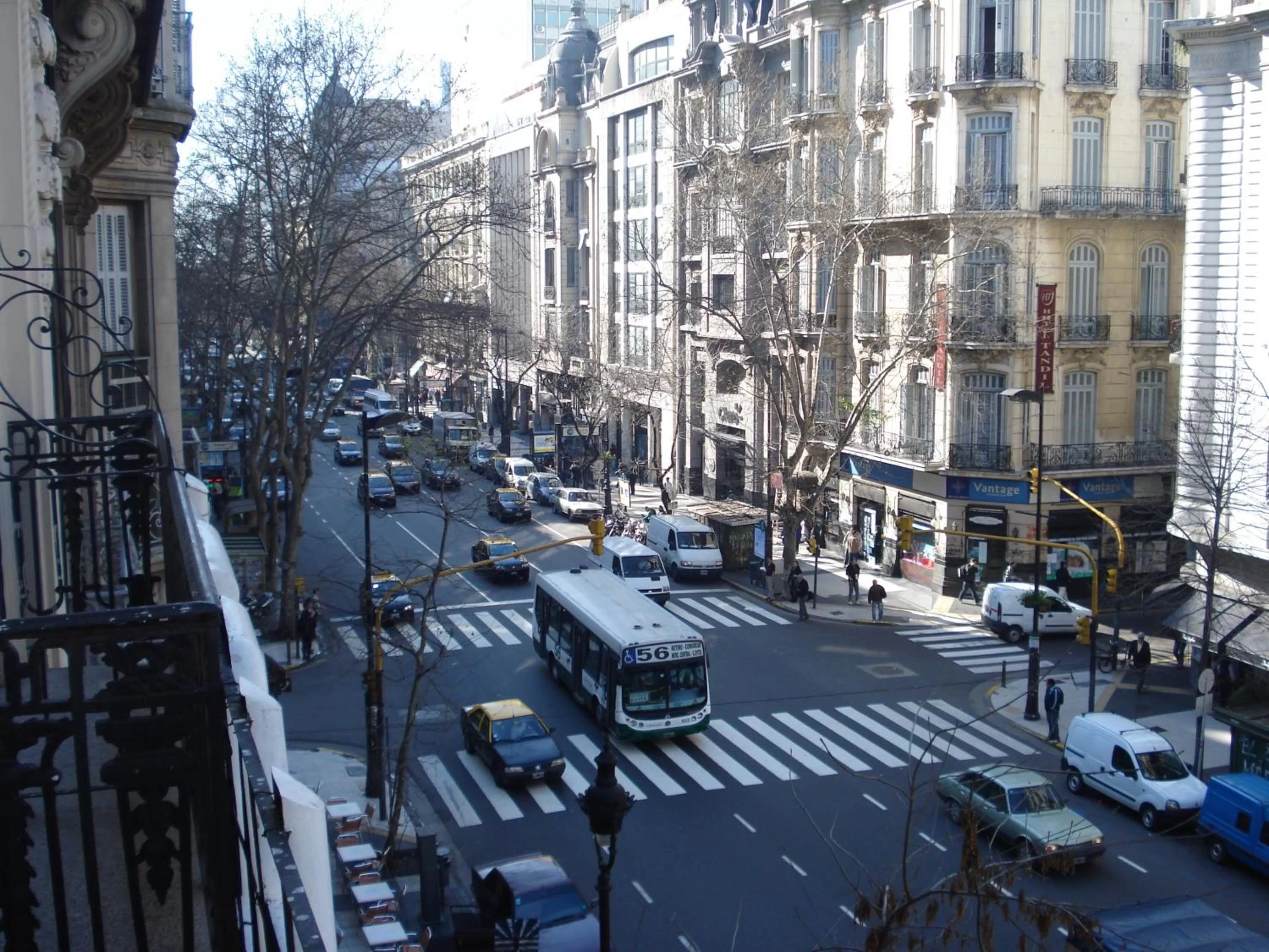 City view in Hotel Alcazar