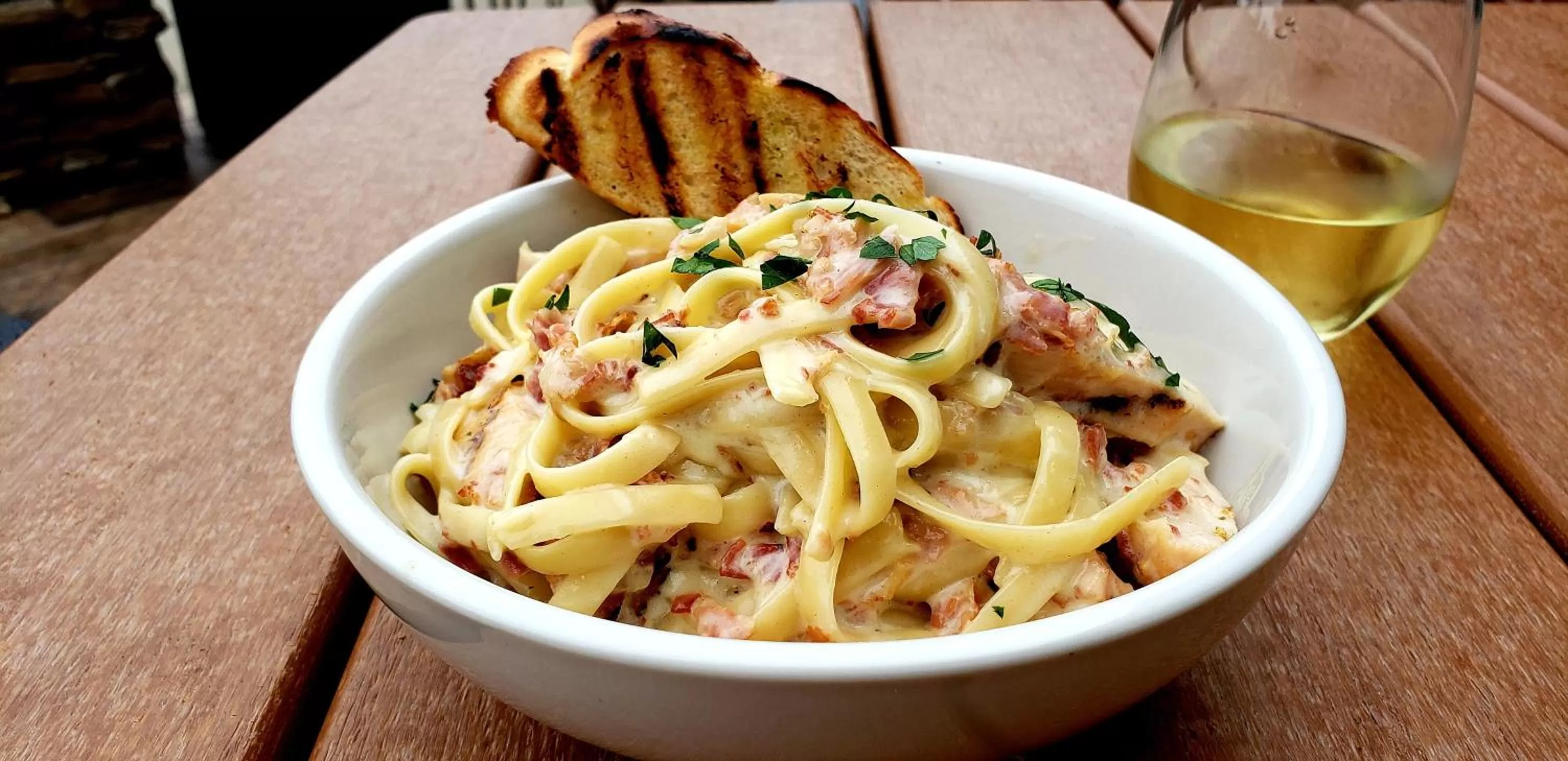 Food close-up in Hyatt Place at The Hollywood Casino Pittsburgh South