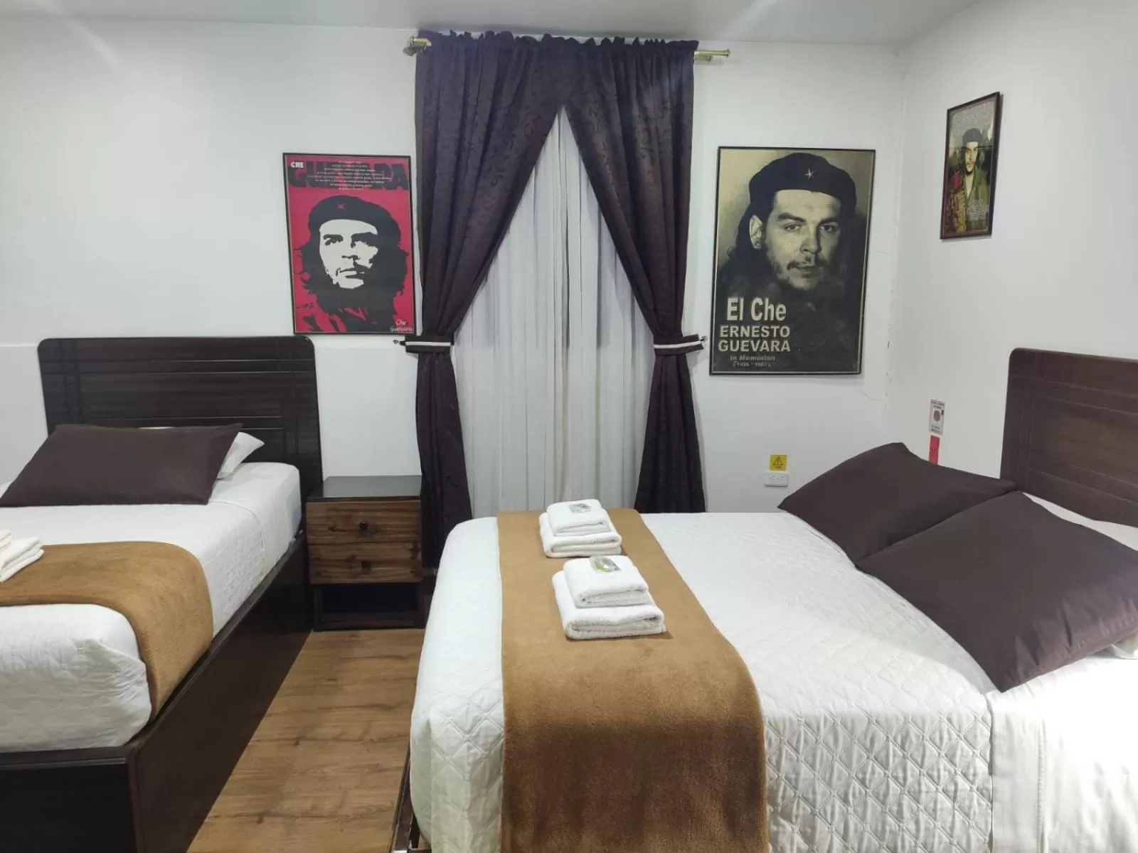 Bed in Hotel el Che No apto para corruptos