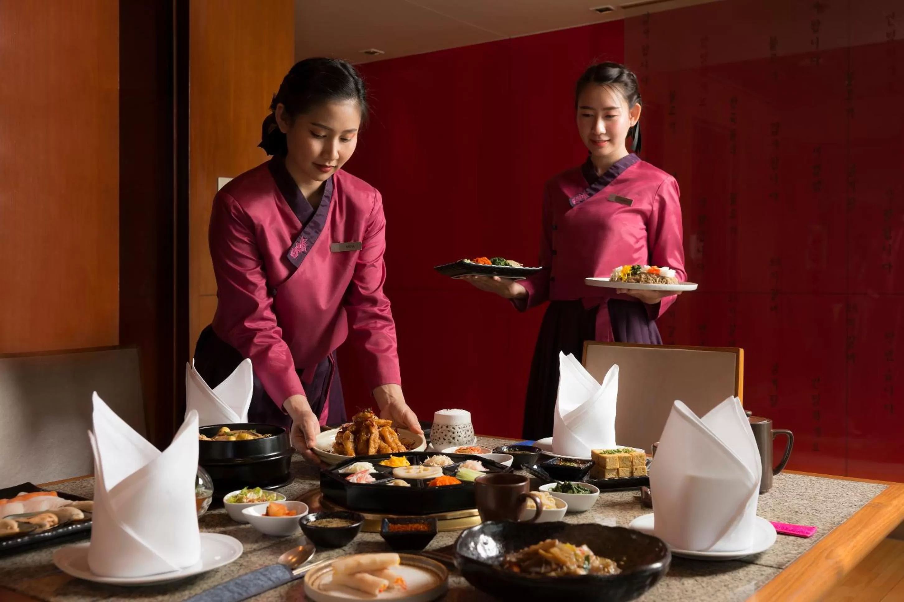 Staff in Pathumwan Princess Hotel