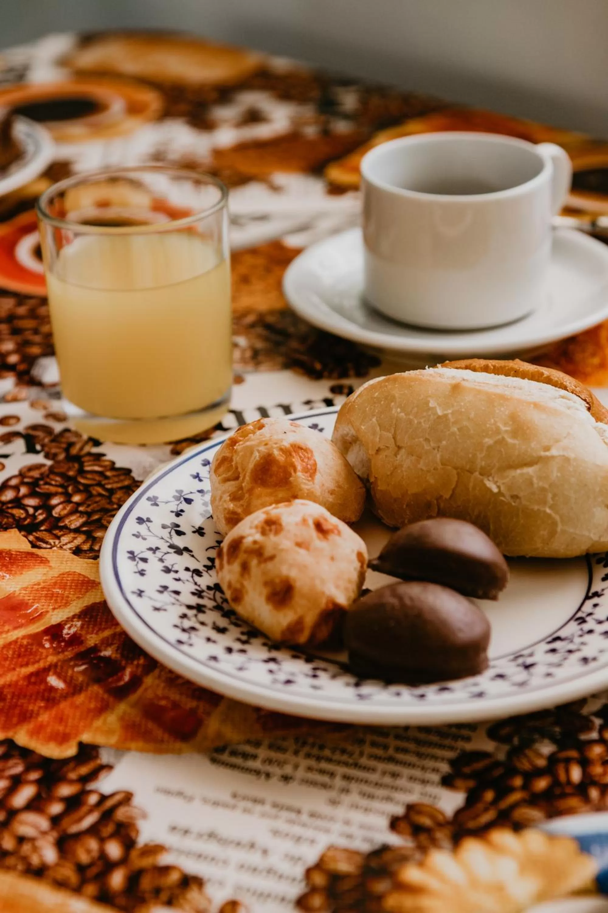 Food and drinks in Pousada Costamar