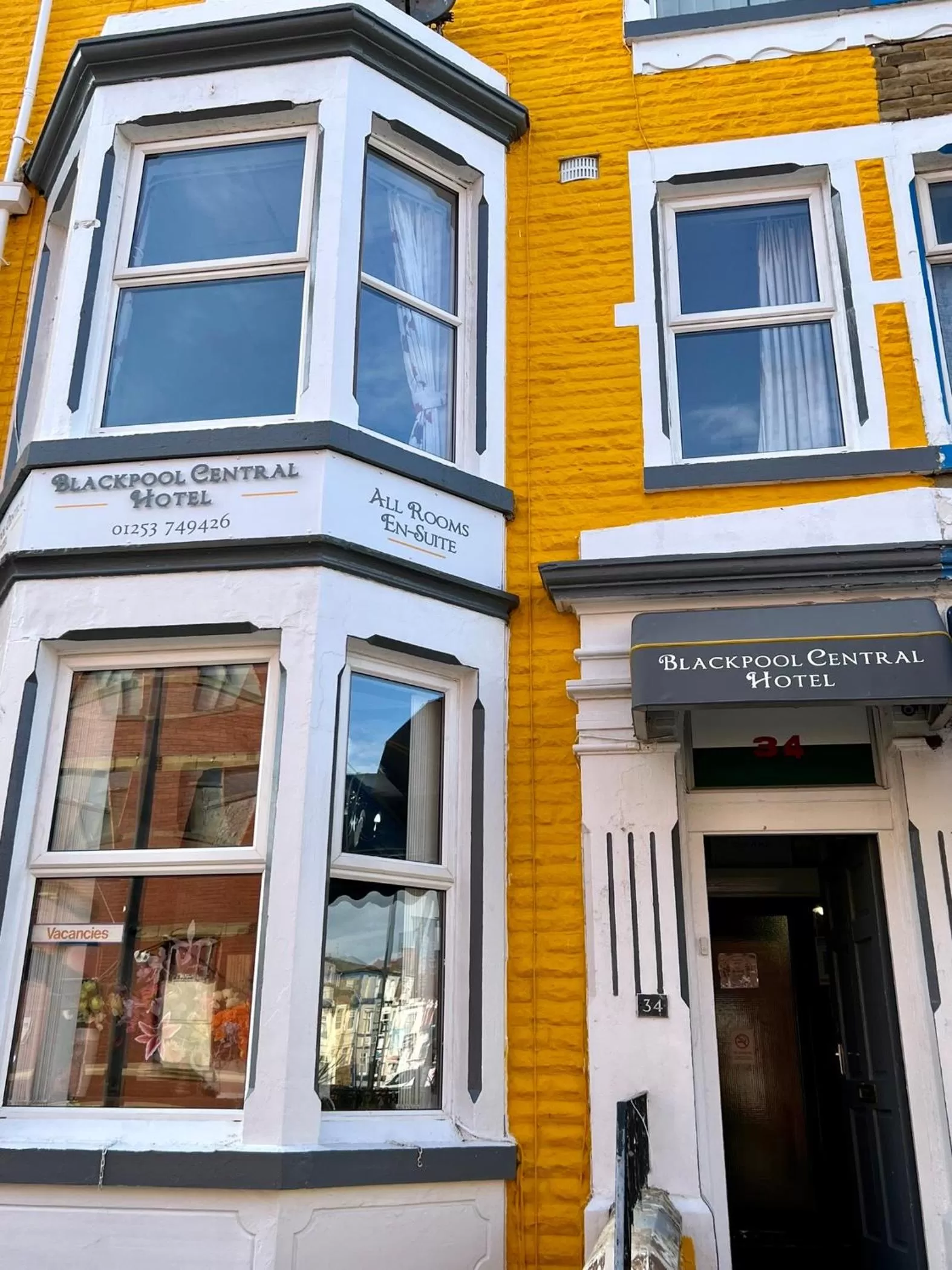 Property building in Blackpool Central Hotel