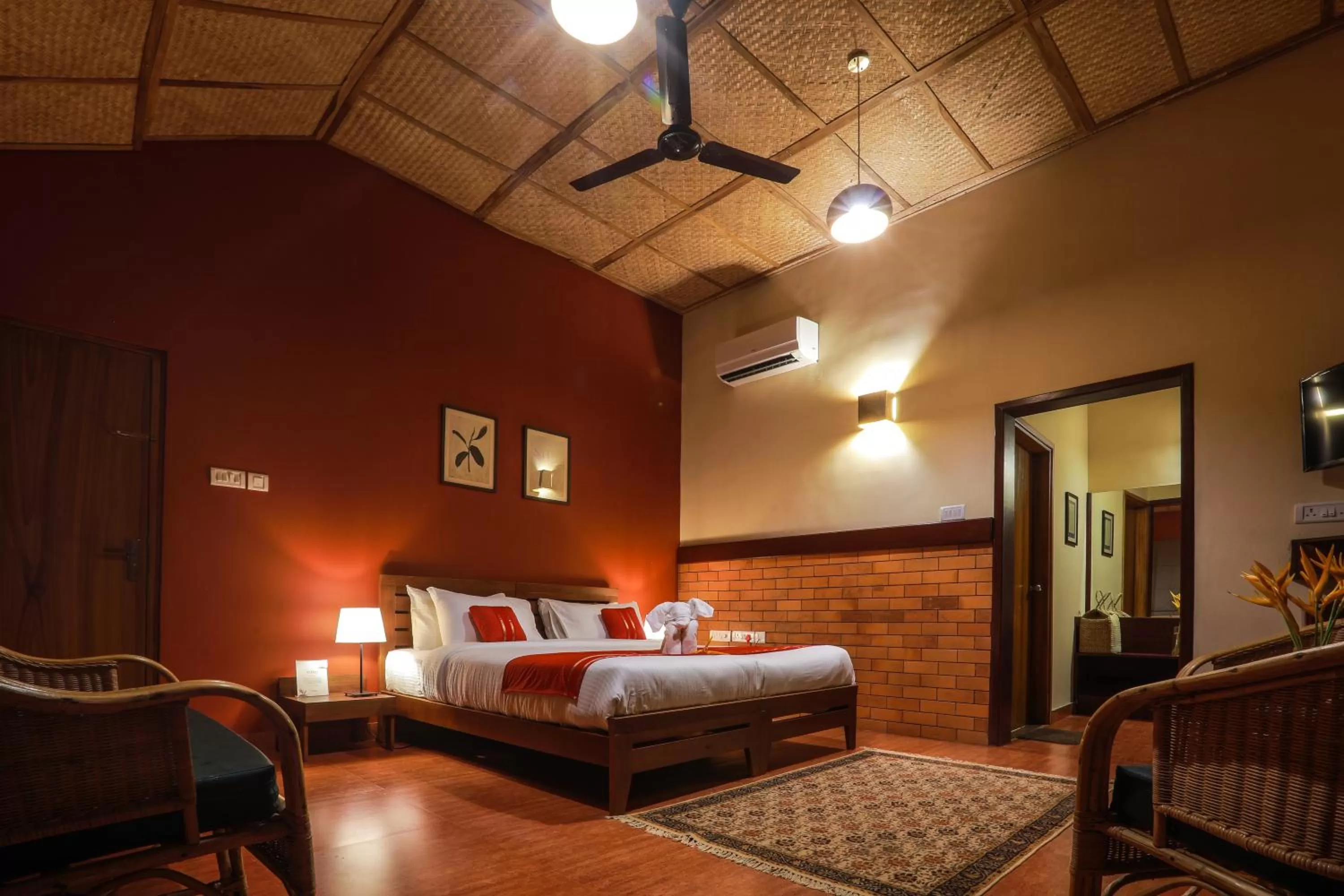 Bed in The Estate Resort , Mangalore