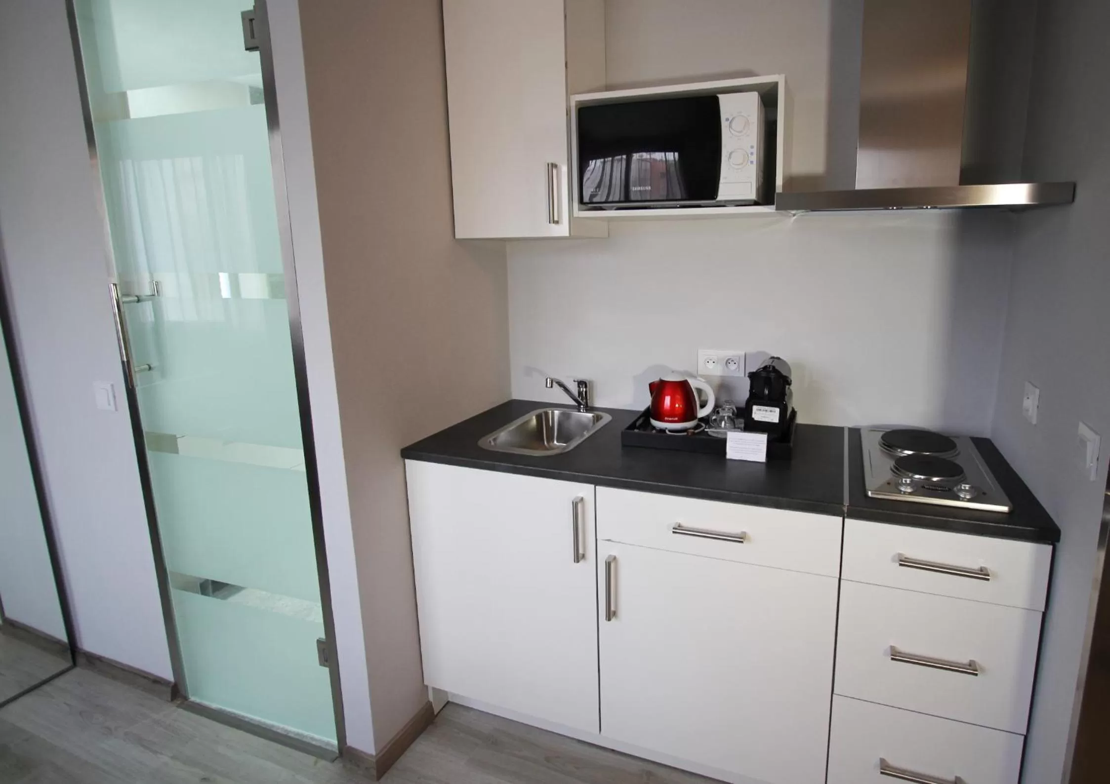 Kitchen or kitchenette in Casablanca Suites & Spa