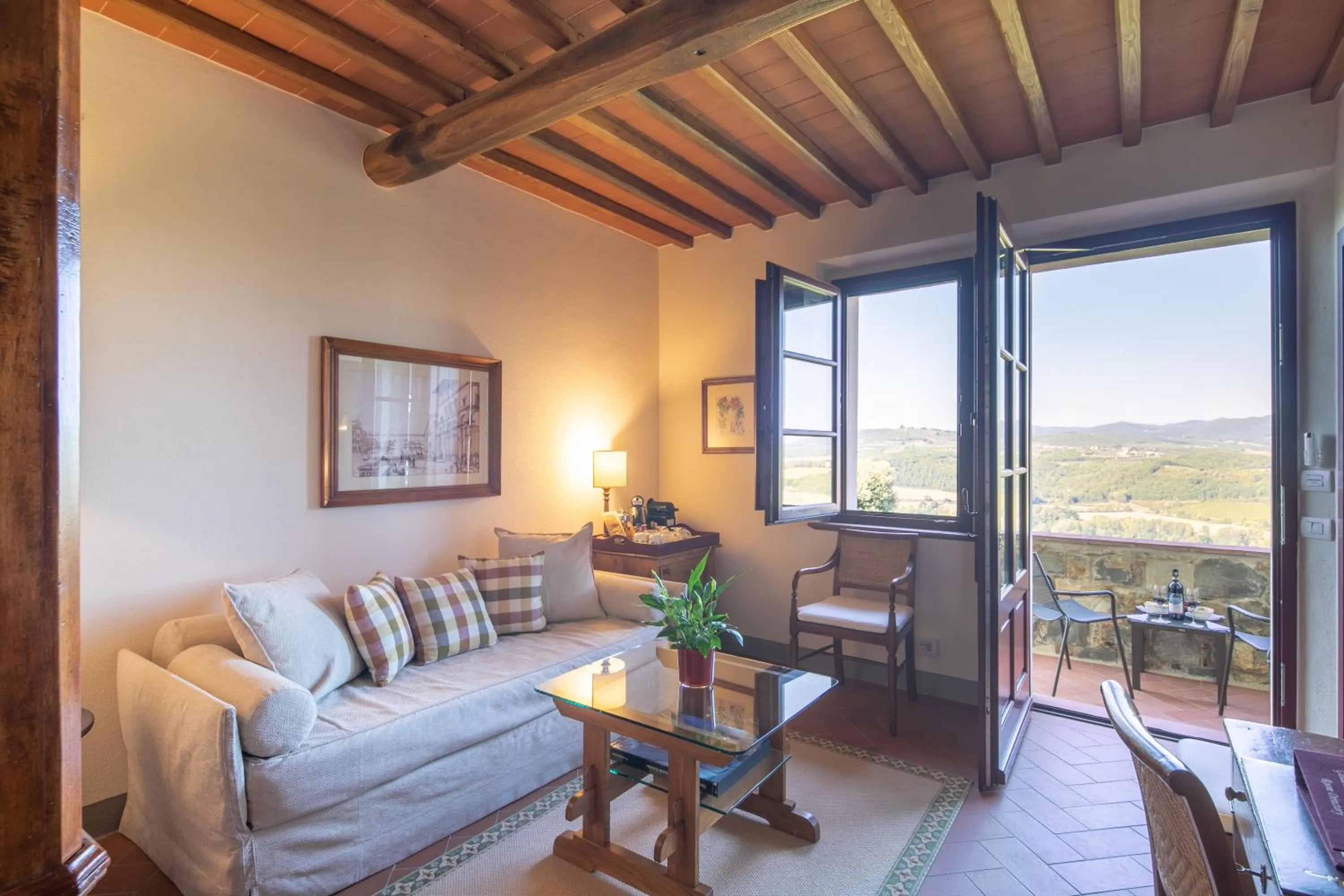 Living room in Hotel Le Fontanelle