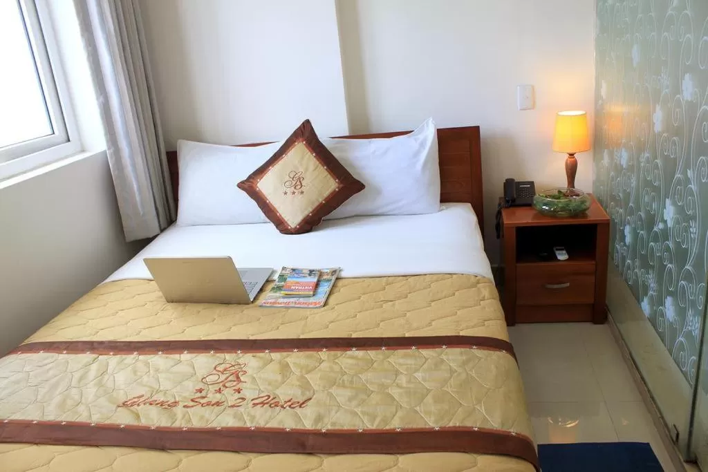 Property building, Bed in The Alley Saigon Hotel