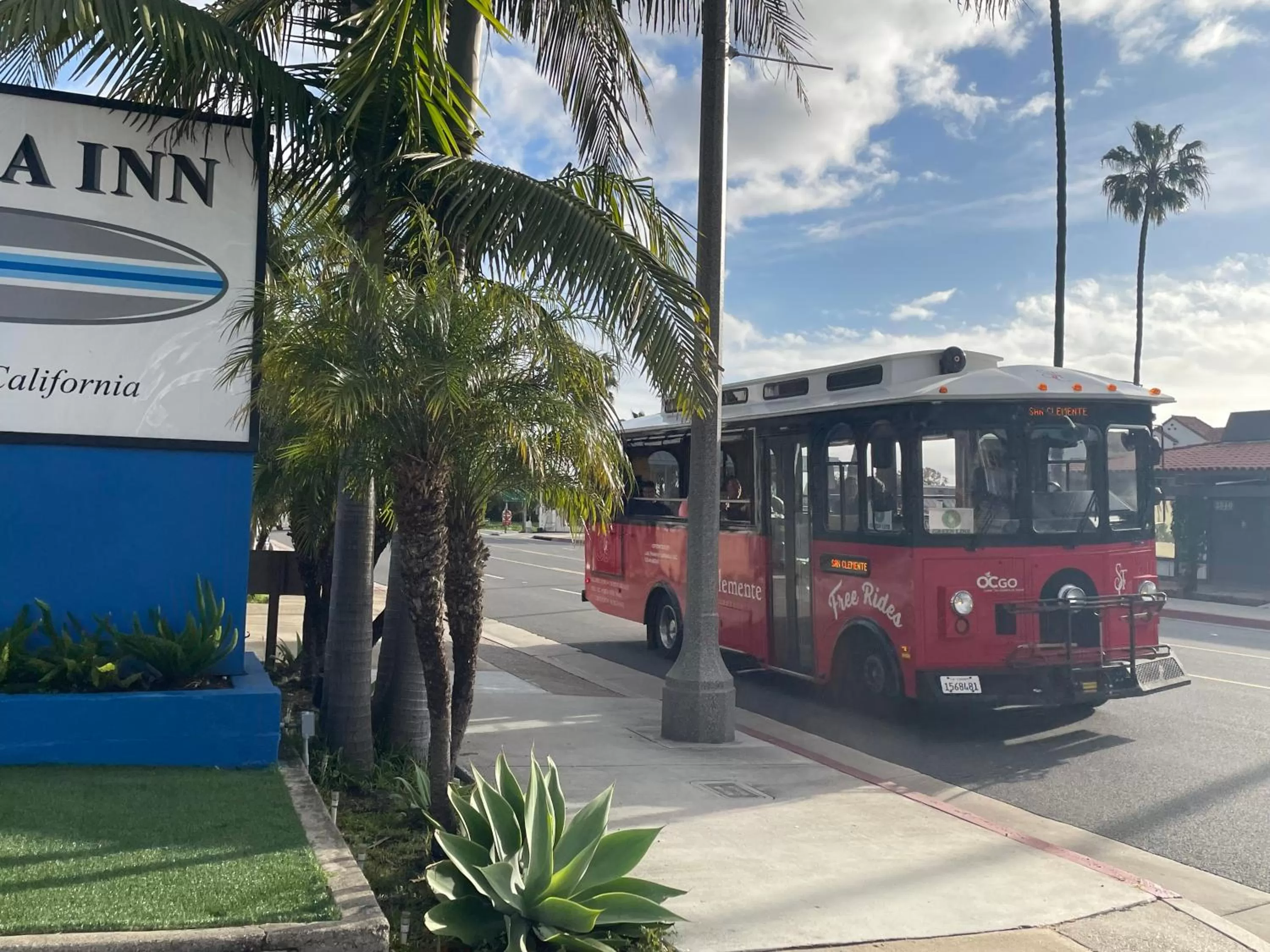 Property logo or sign in Calafia Inn San Clemente Newly renovated