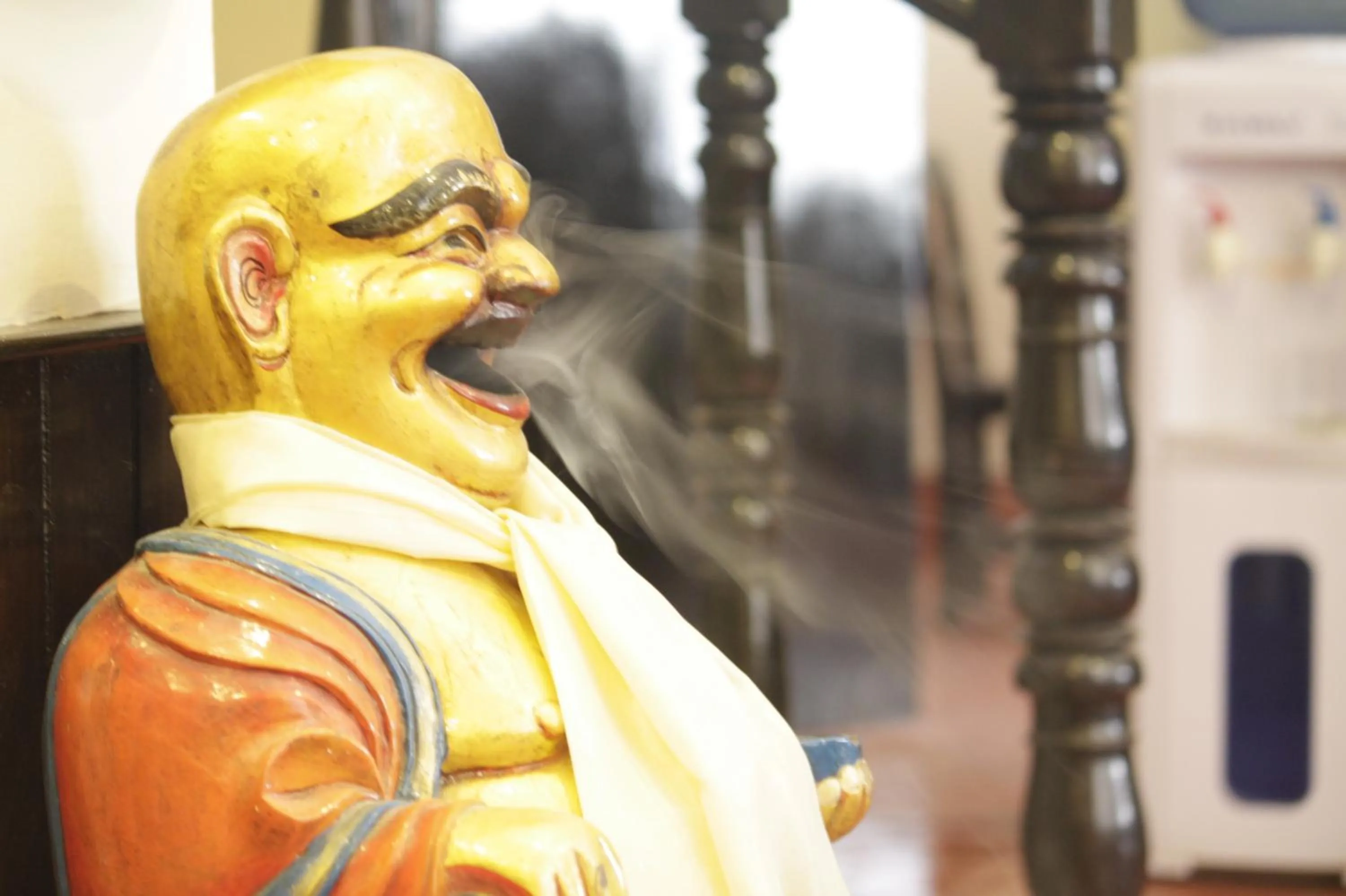 Decorative detail in Hotel Buddha Land