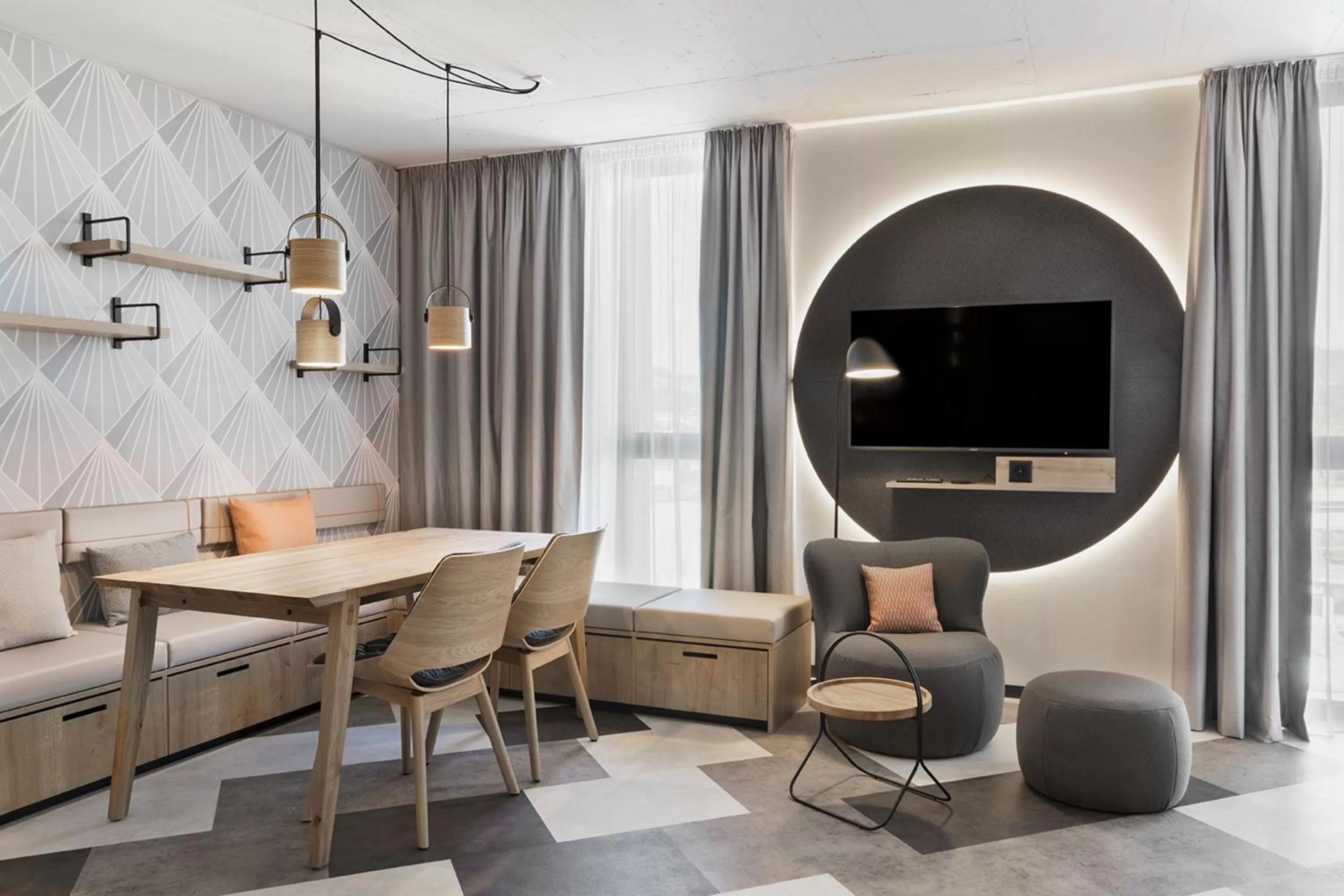 Seating area in Stay KooooK Bern Wankdorf - Online Check In