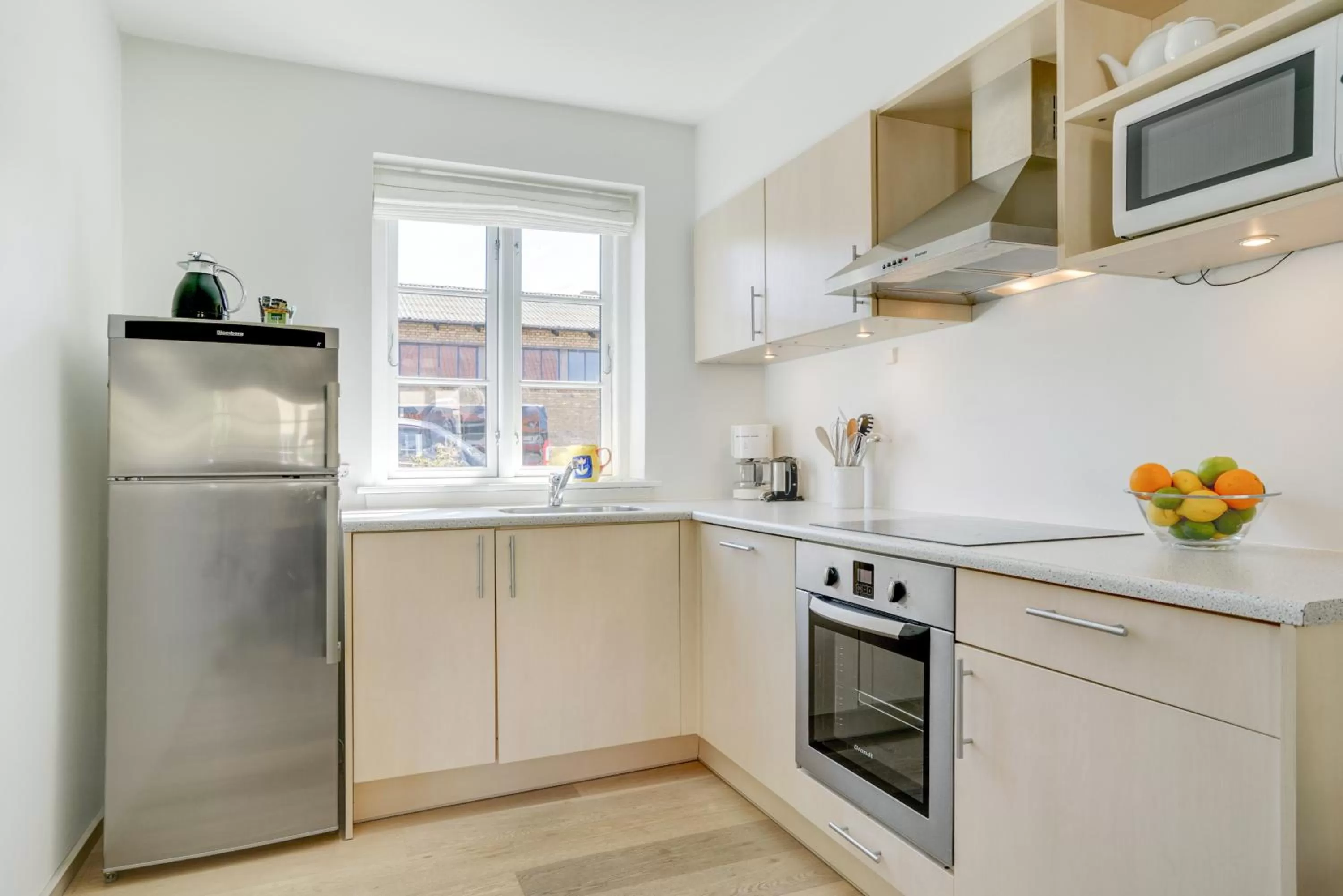 Kitchen or kitchenette in Skagen Harbour Hotel