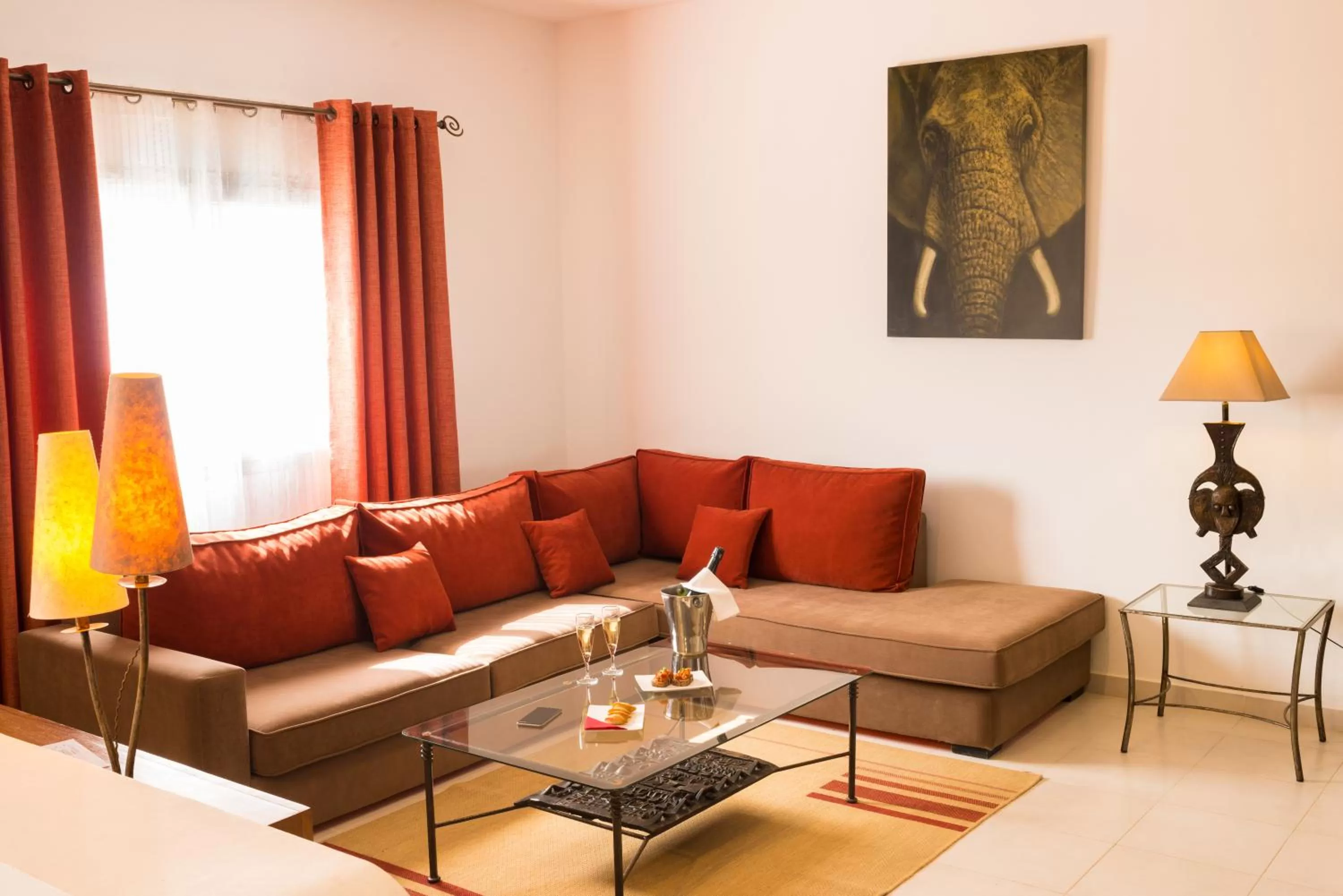 Living room, Seating Area in La Résidence