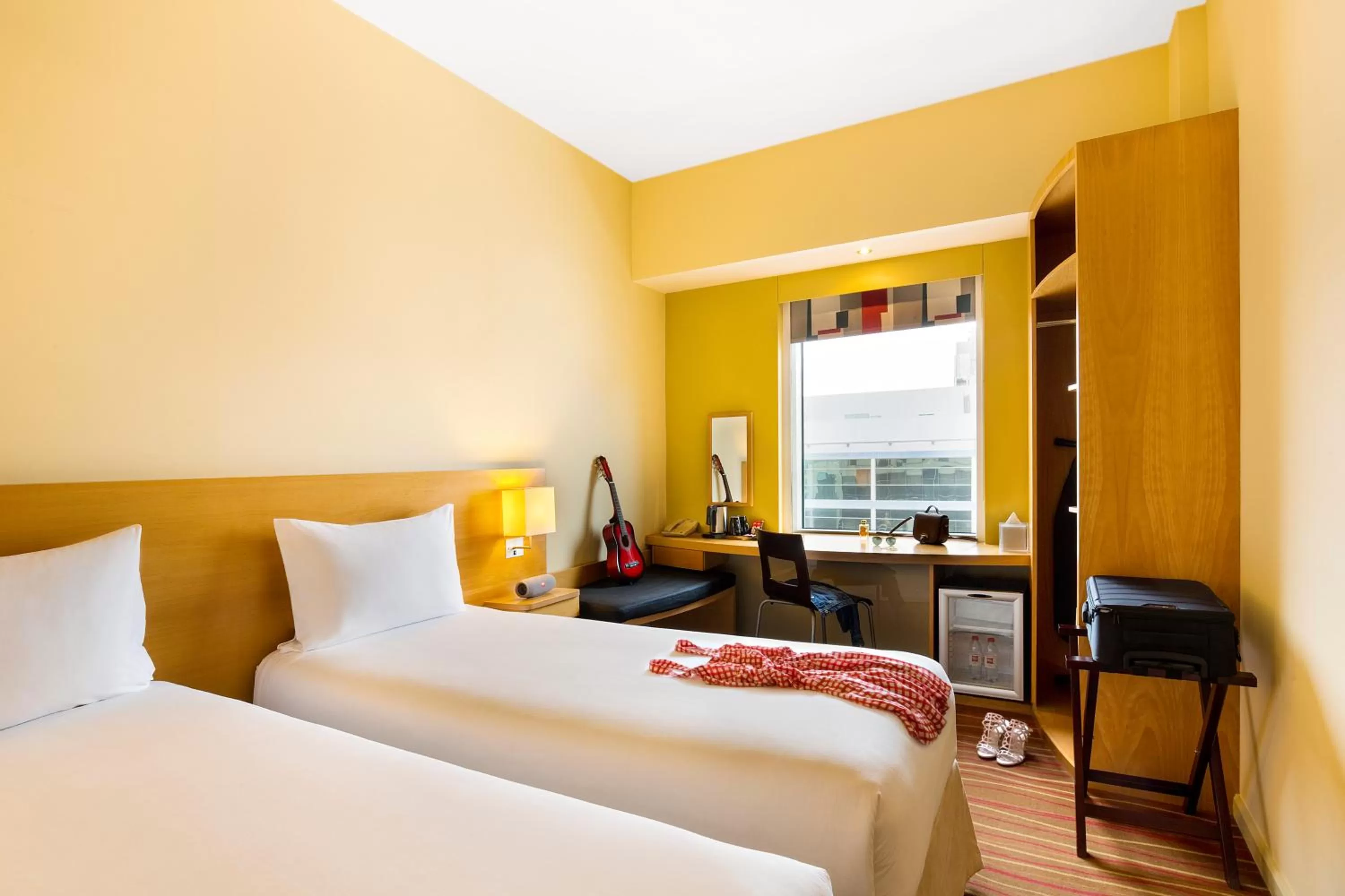 Bedroom, Bed in ibis Dubai Al Rigga