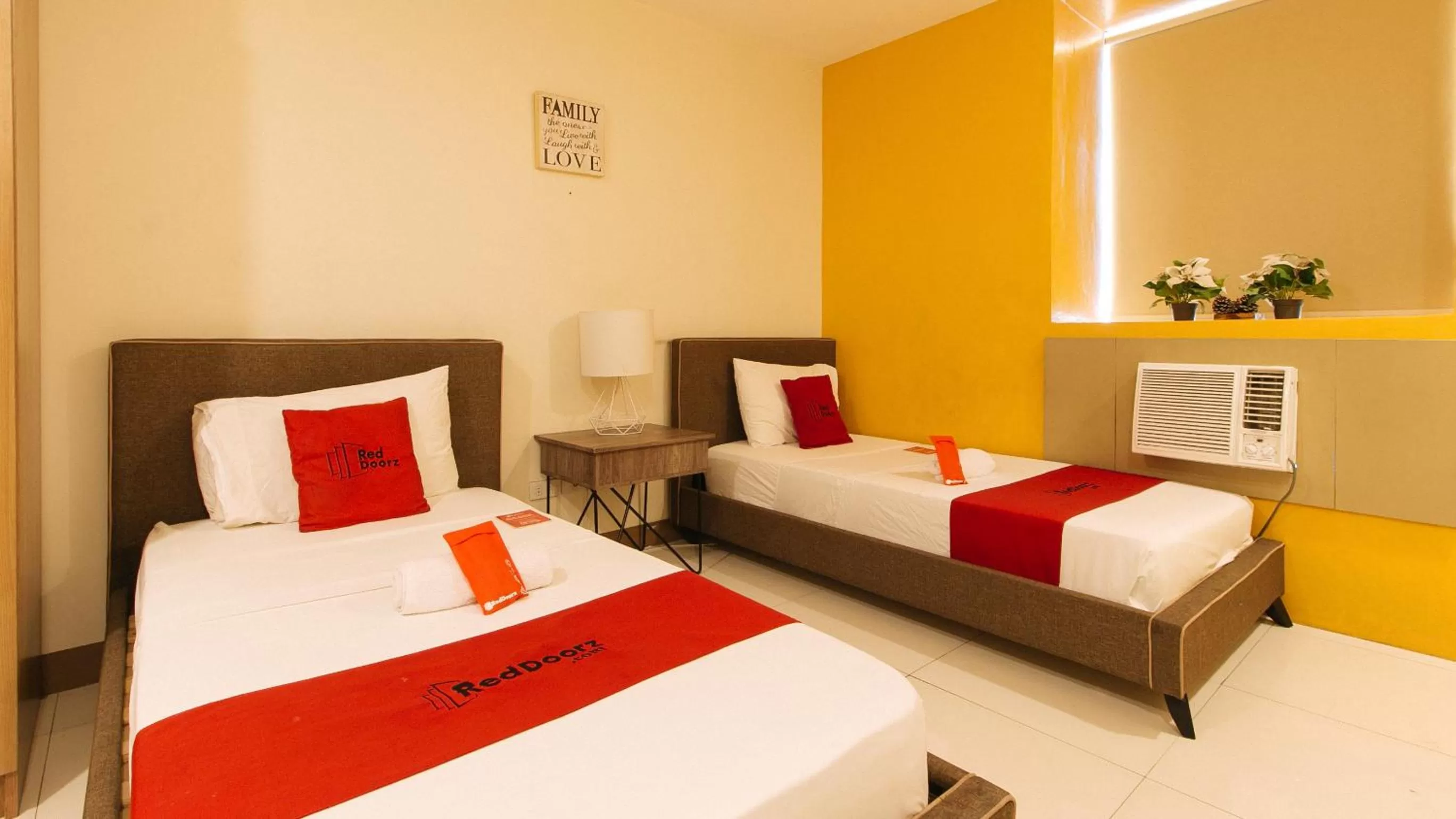 Photo of the whole room, Bed in RedDoorz Plus at Kamuning Quezon City