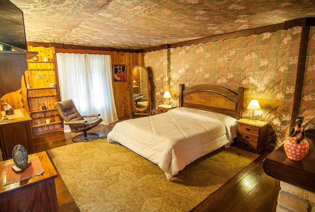 Photo of the whole room, Bed in Pousada Ricanto Amore Mio