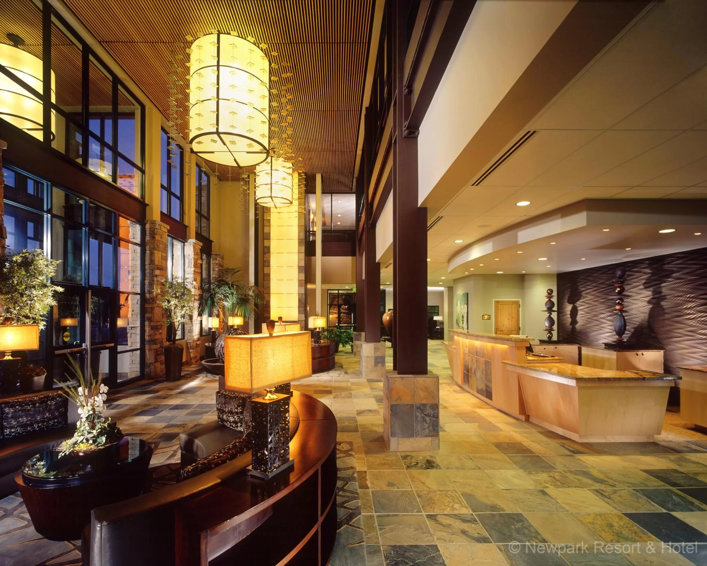Lobby or reception in Newpark Resort