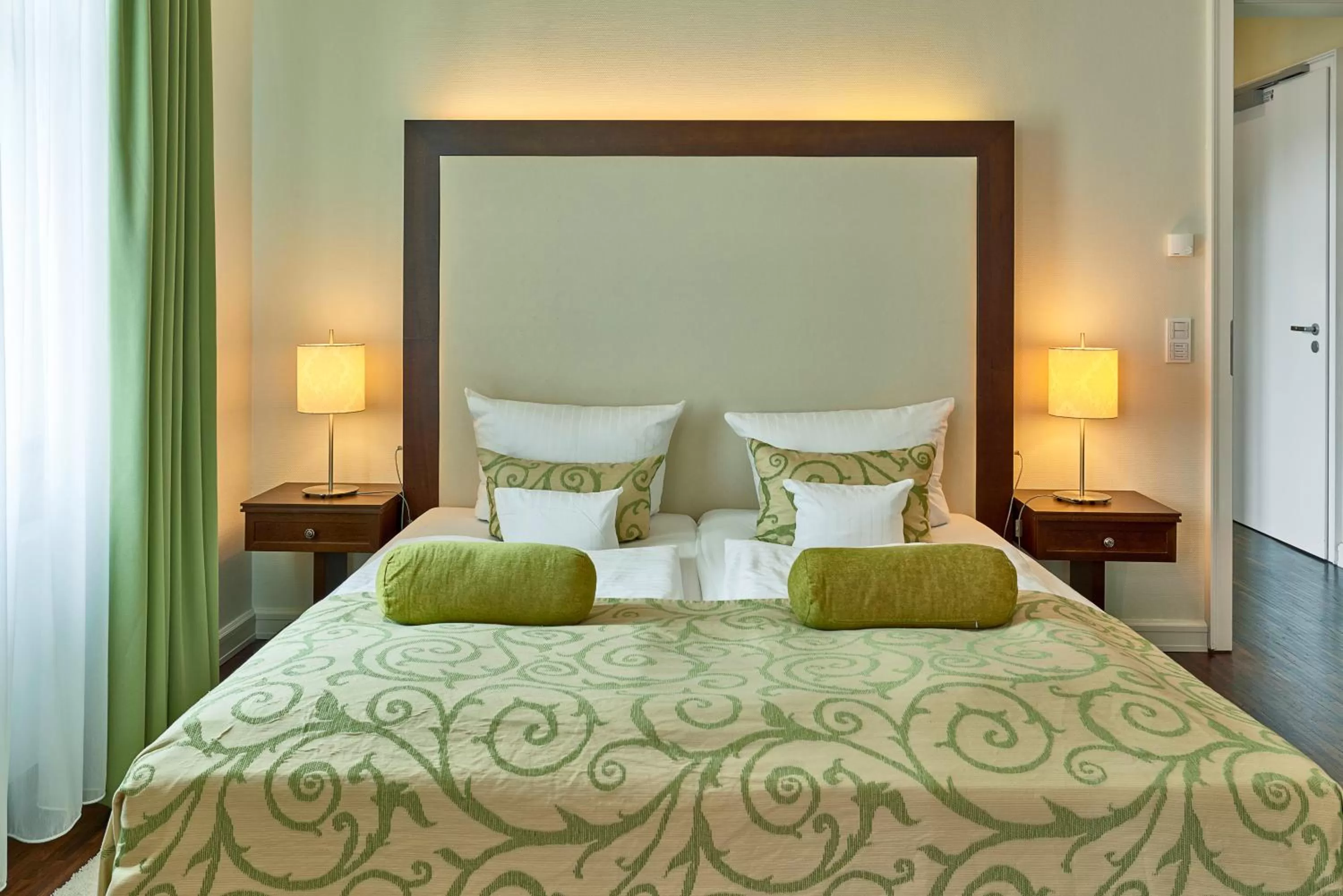 Bed in Hotel Elbresidenz an der Therme