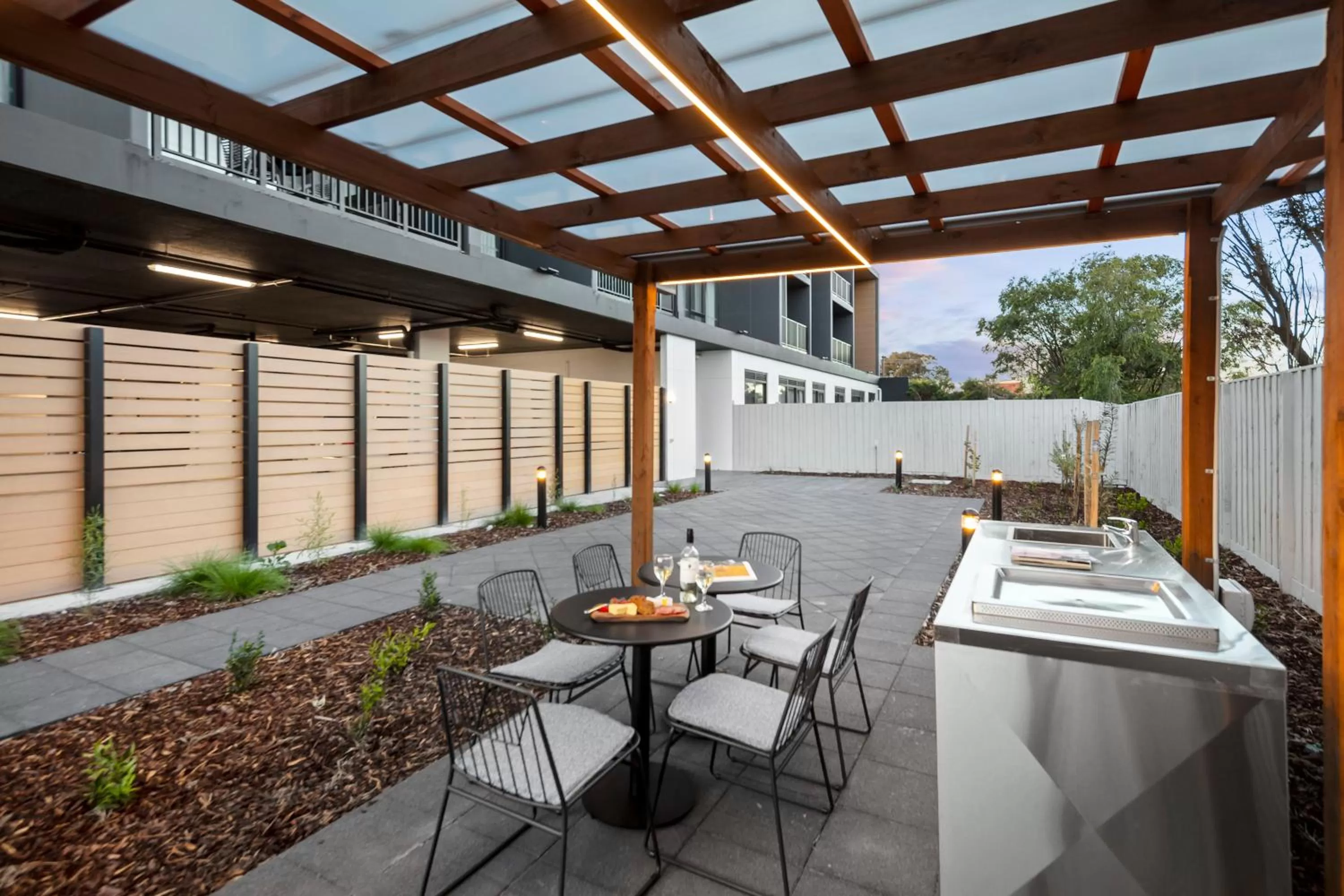 BBQ facilities in Quest Preston