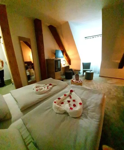 Bed in Hotel Le Filou