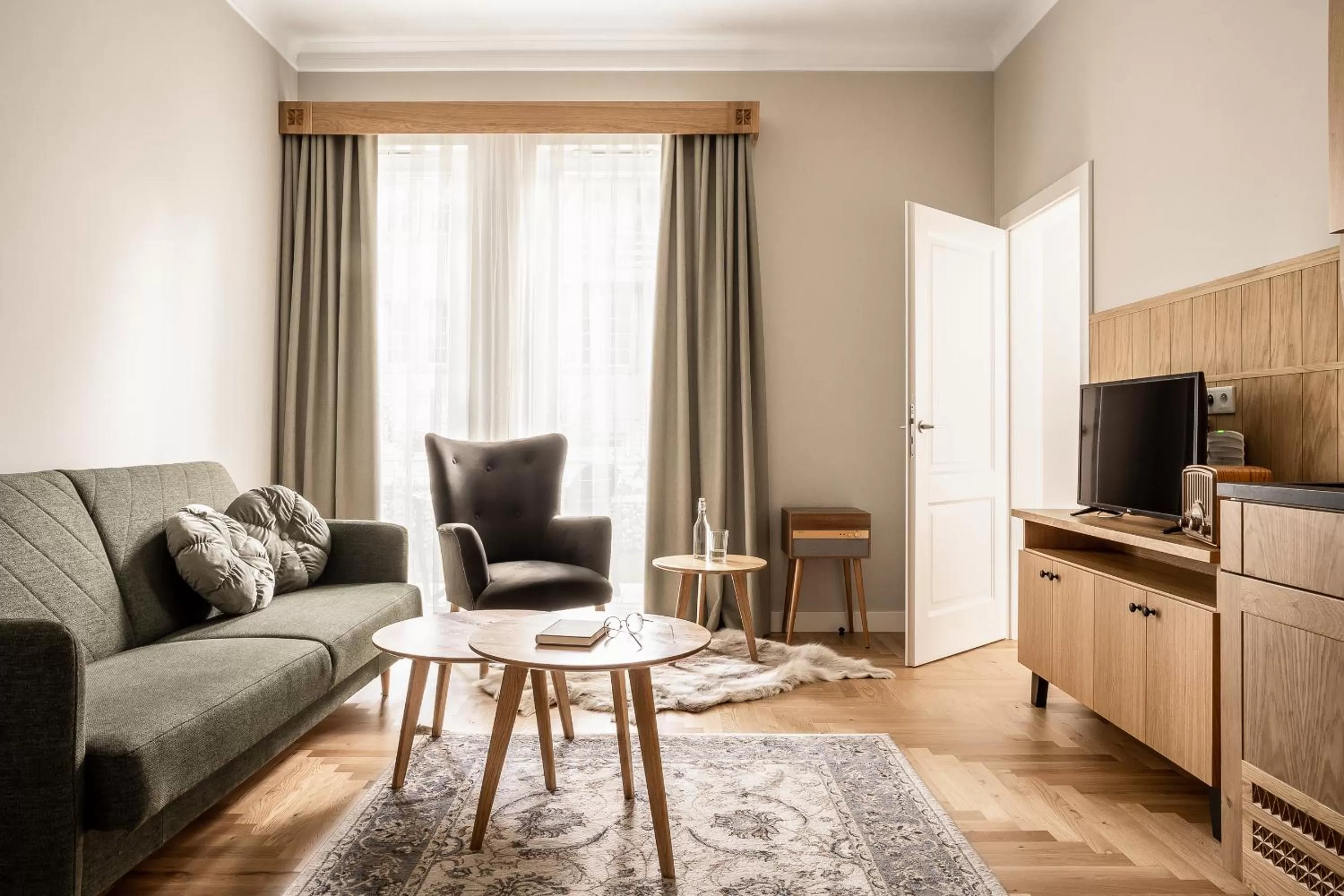 Living room in Willa Mak Residence - sauna, centrum