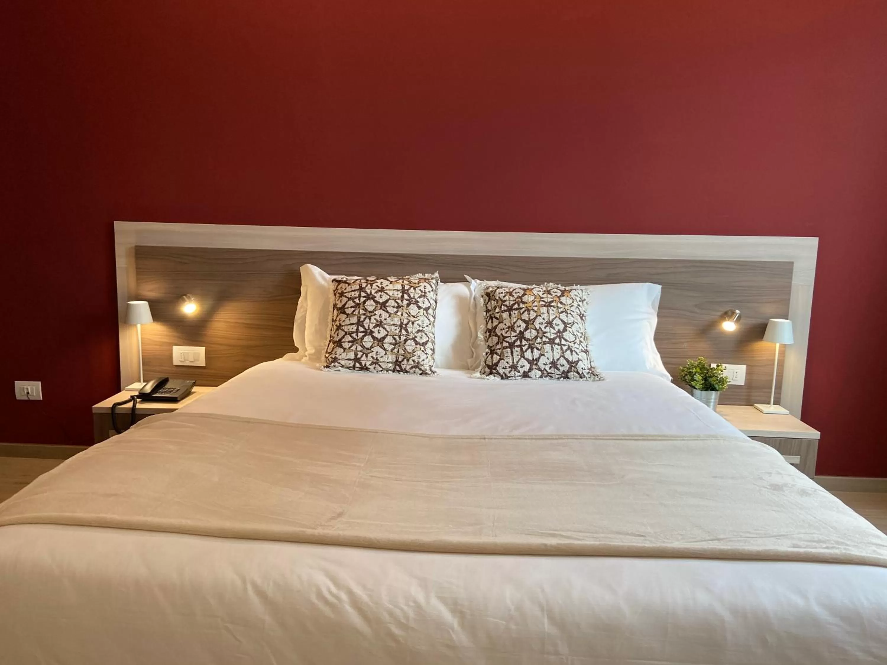 Bed in Palazzo Marignano Hotel