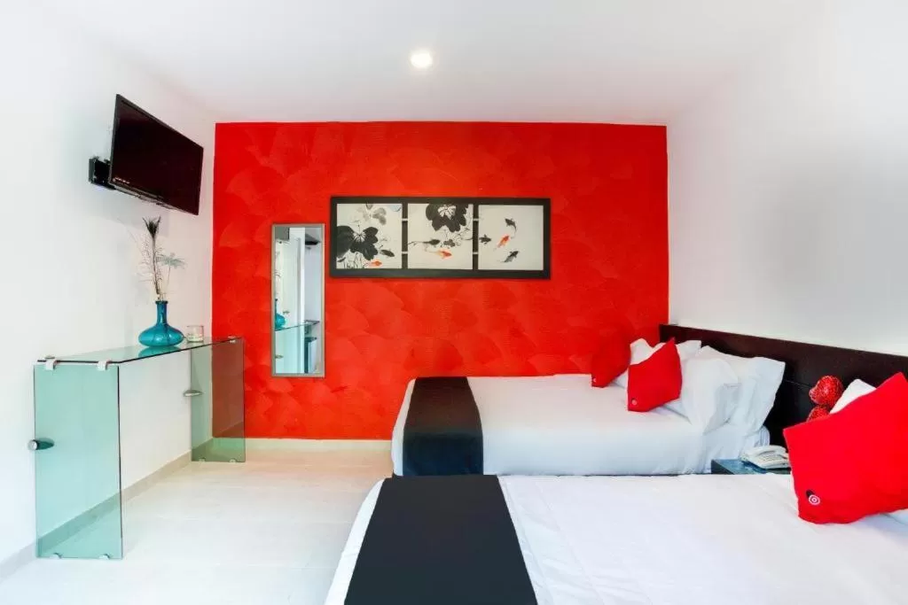 Photo of the whole room, Bed in Quinta Santa Anita