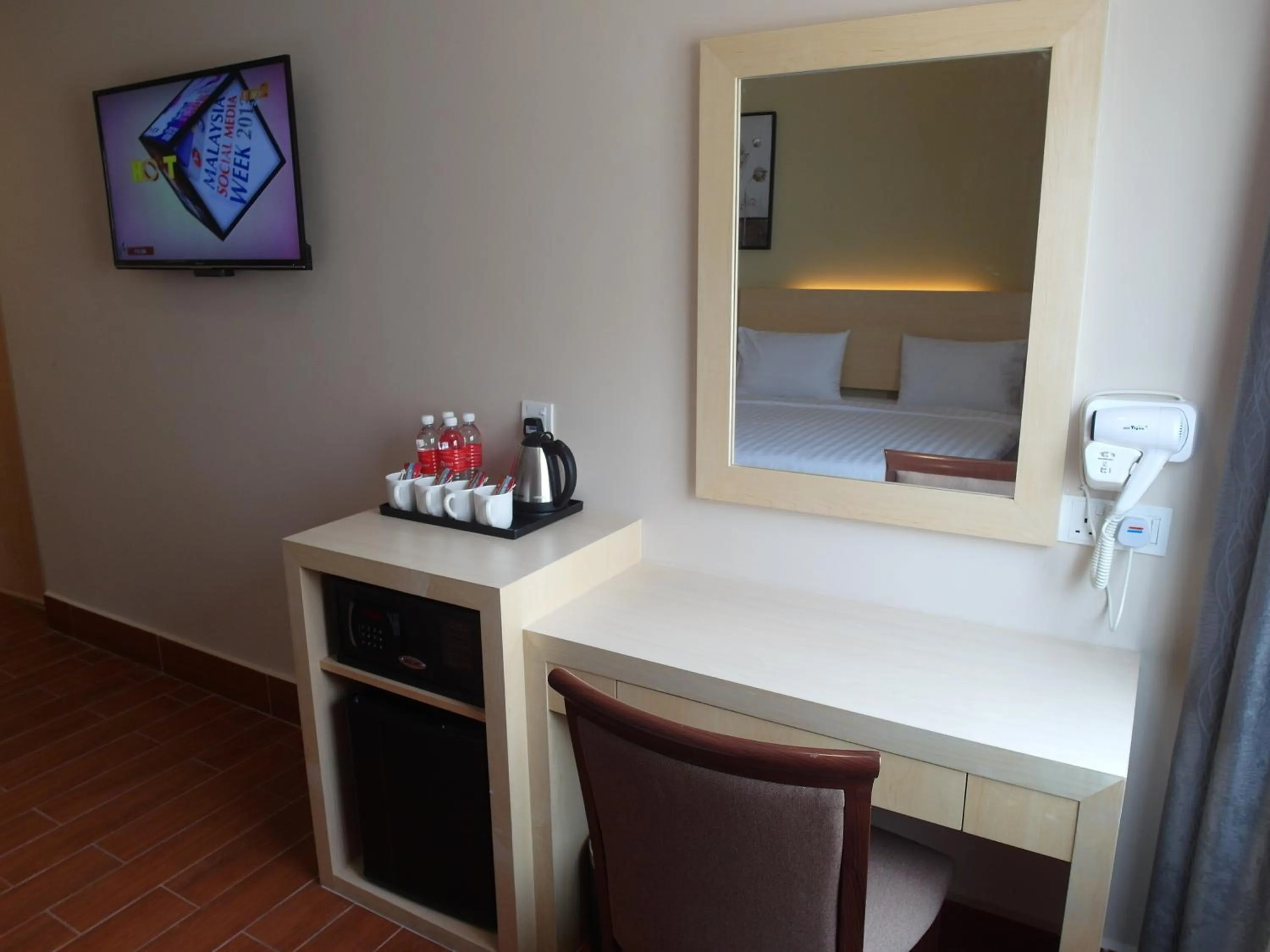 Seating area in Metro Hotel @ KL Sentral