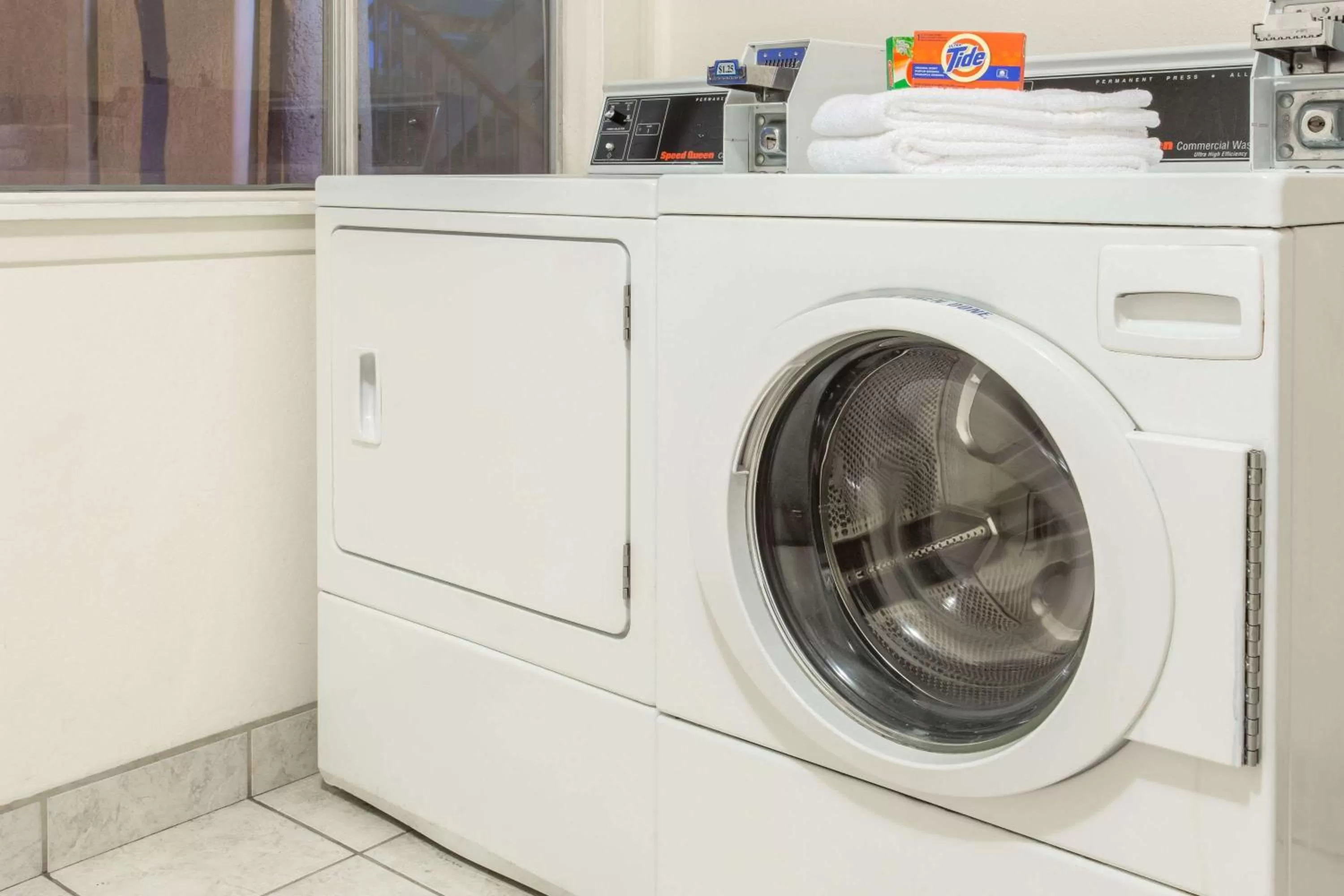 On site in Days Inn by Wyndham Modesto