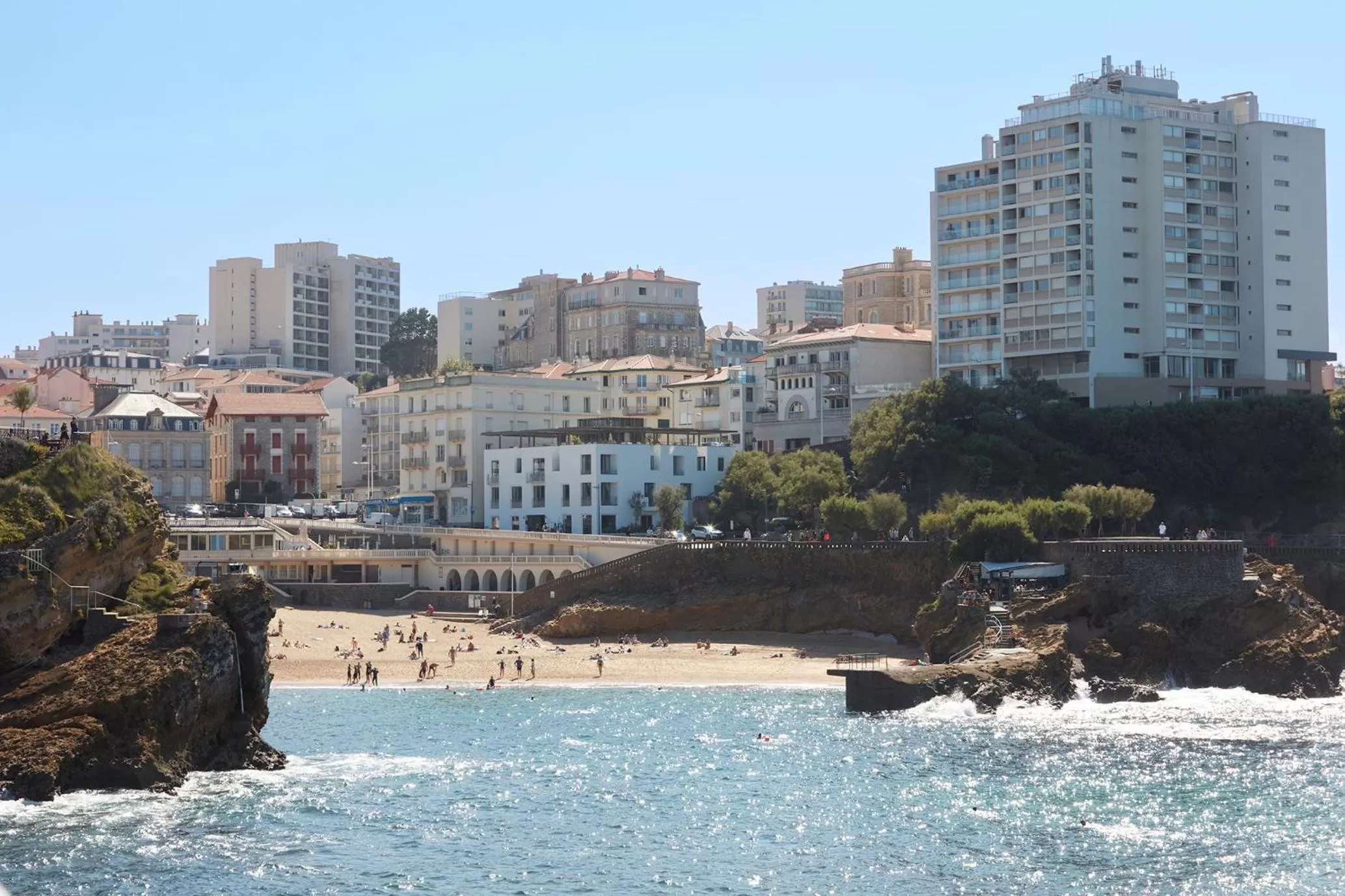 Property building in Hôtel de La Plage