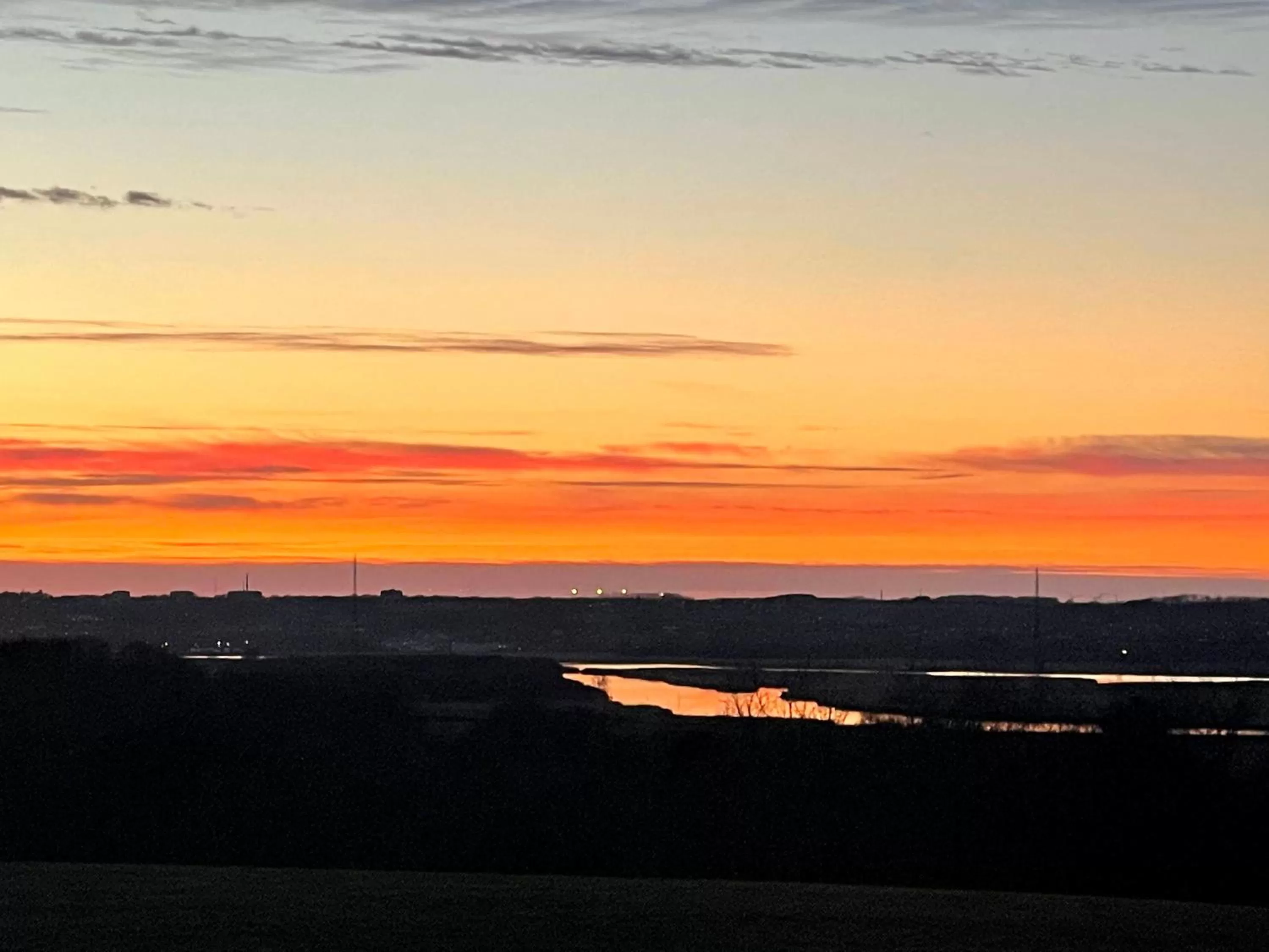 Natural landscape in Essenbaekgaard B&B