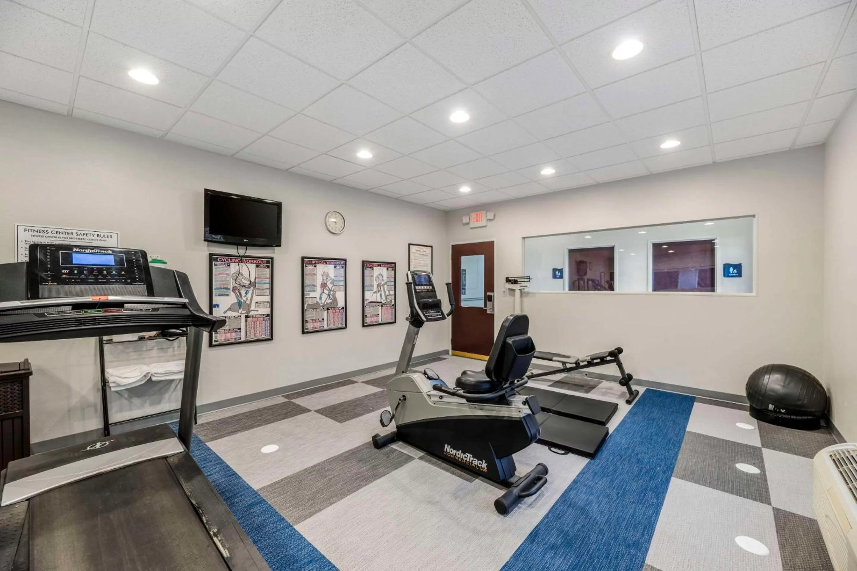 Fitness centre/facilities in Comfort Inn & Suites Andrews