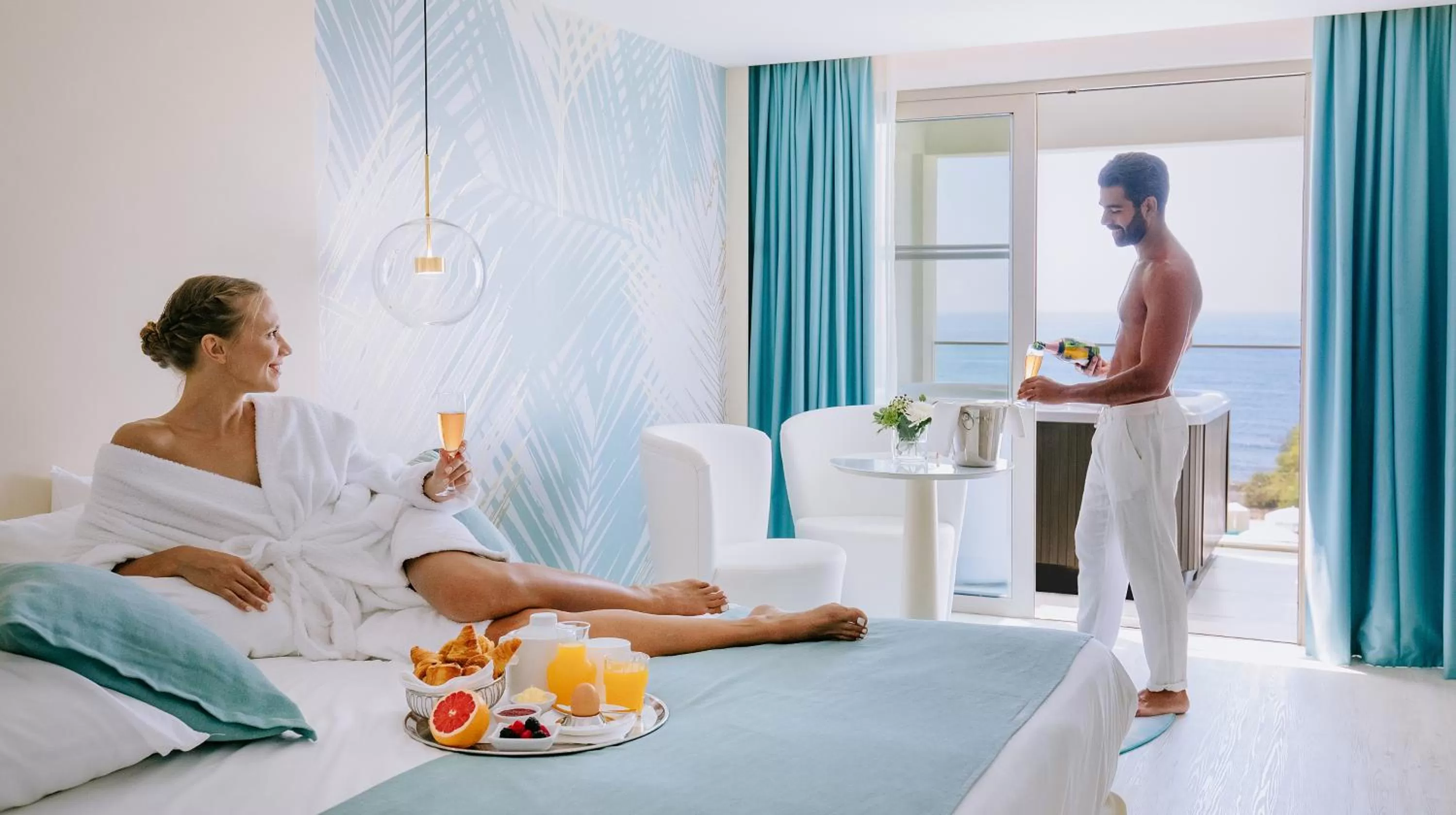 Bedroom in Ivi Mare - Designed for Adults by Louis Hotels