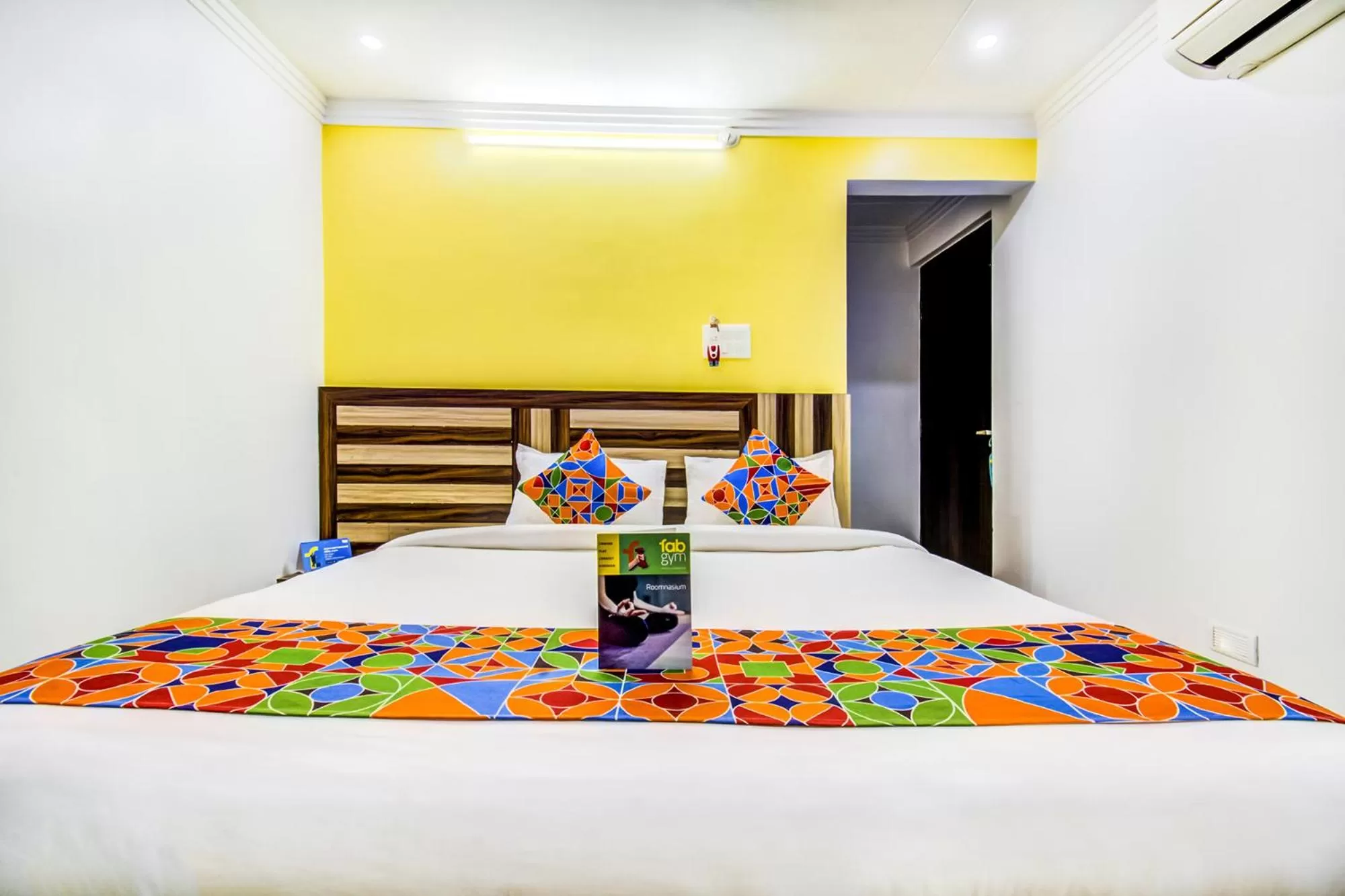 Bedroom, Bed in FabHotel Grand Sheela