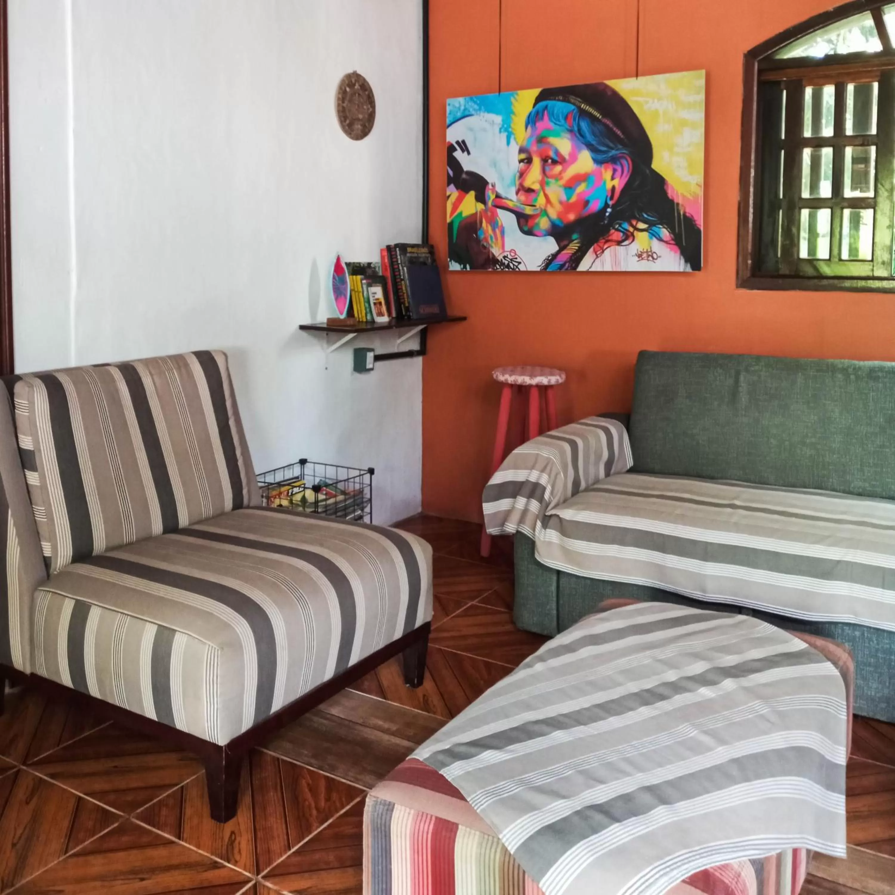 Seating Area in Pousada e Hostel Marthi